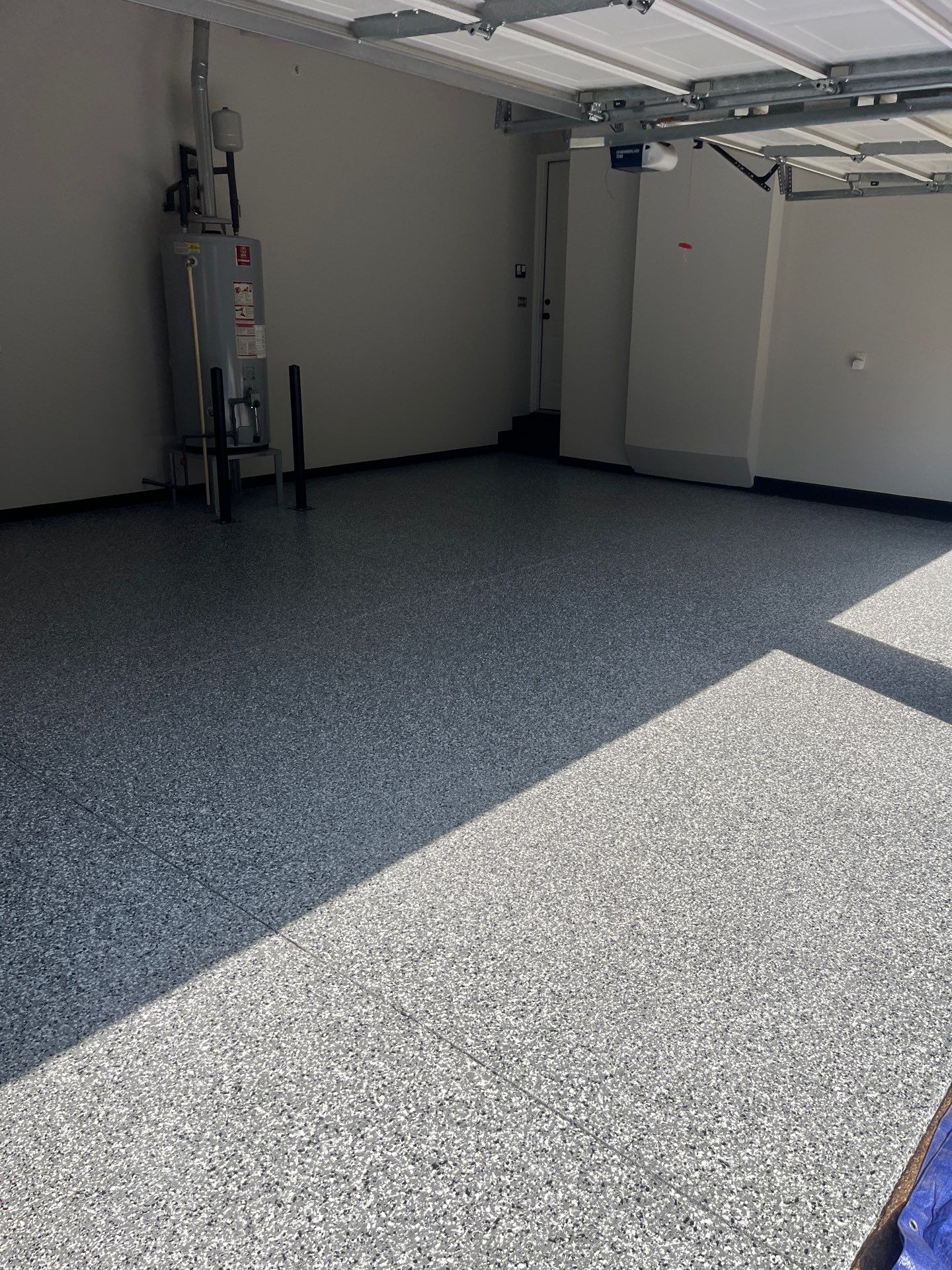Garage Floor Coating using Wombat by My Garage Floor Guys