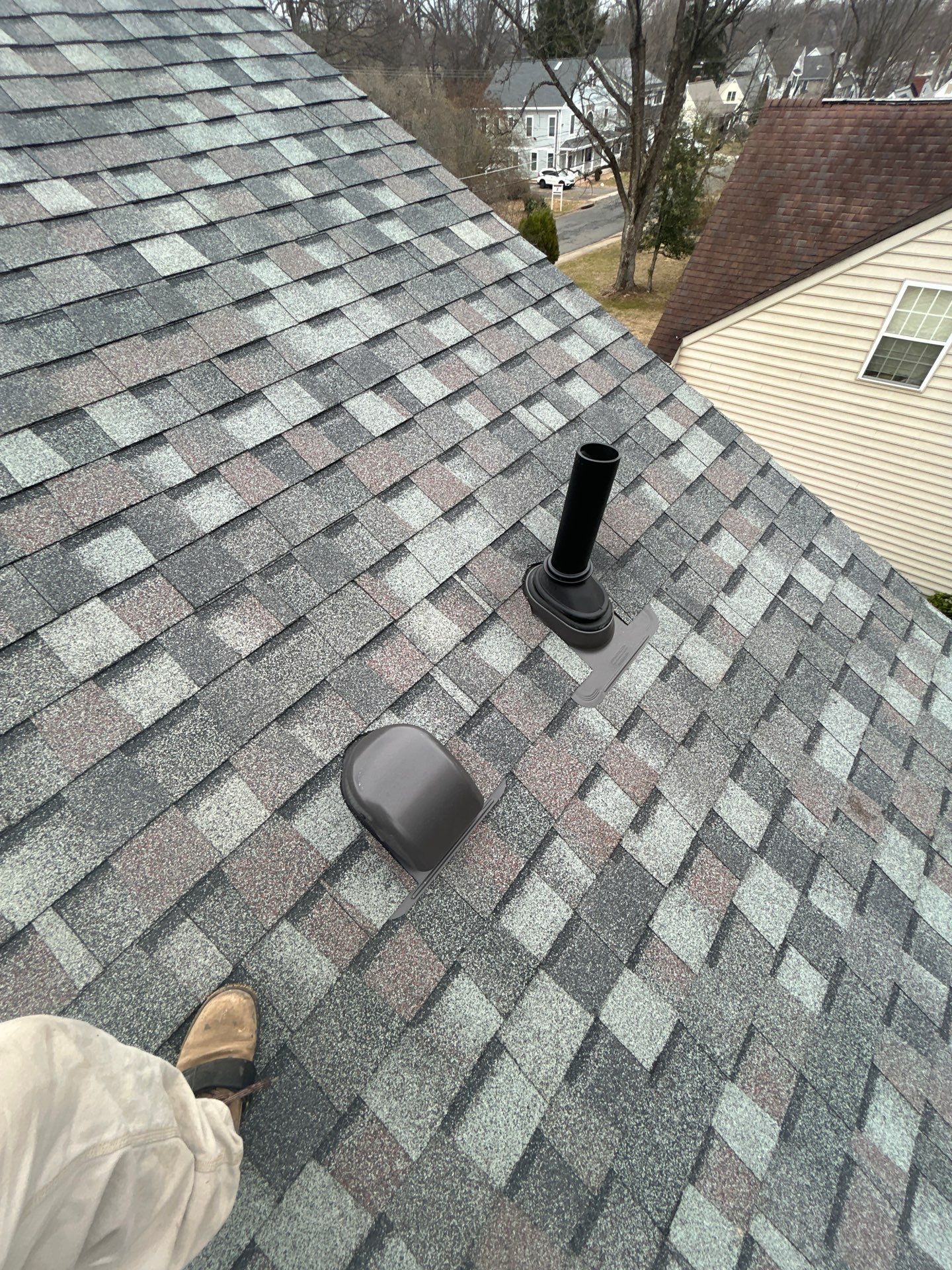 Falls Church: Residential Roof Replacement with CertainTeed Landmark Pro in Max Def Colonial Slate by RM Banning, Inc.