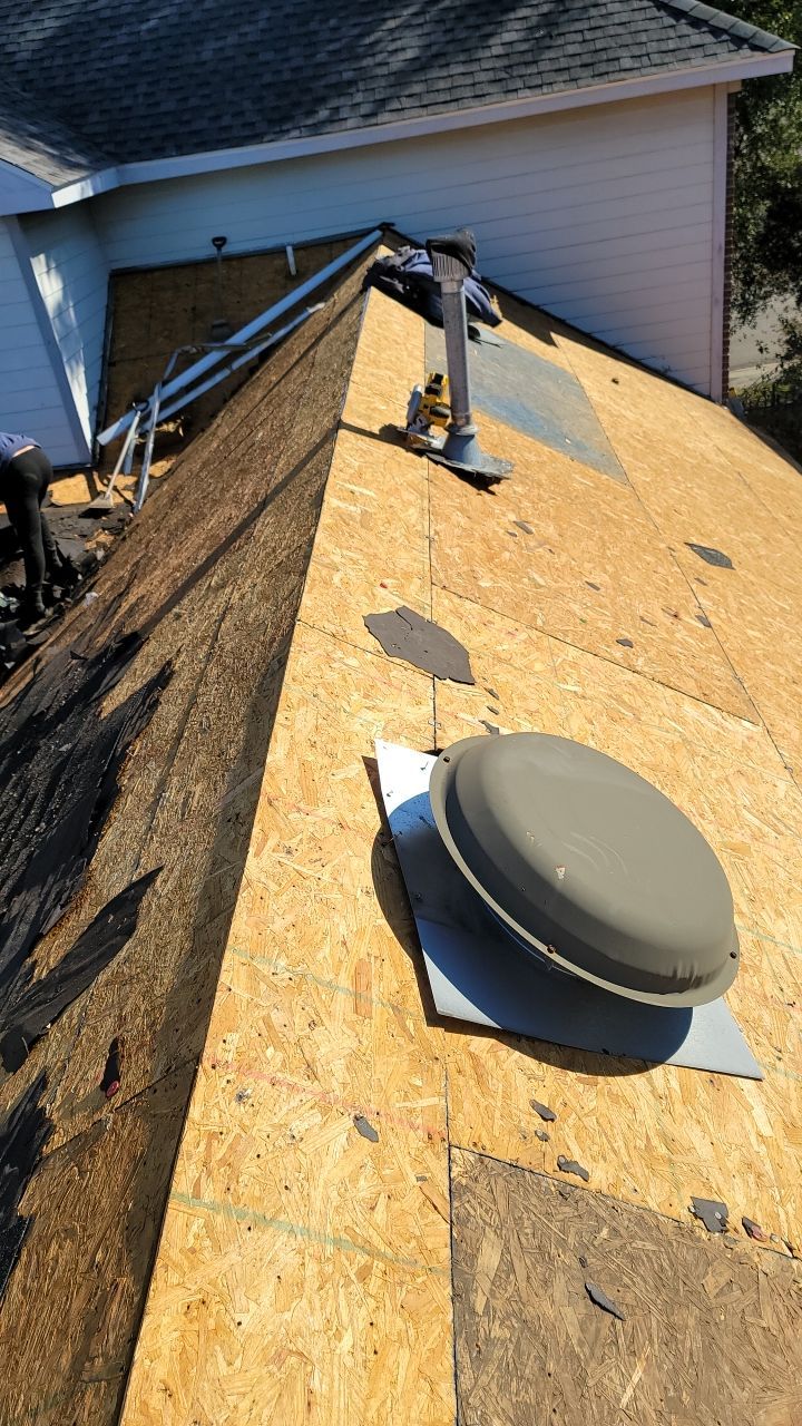 Residential Roofing Installation using Roof Replacement by American Roofing & Construction LLC