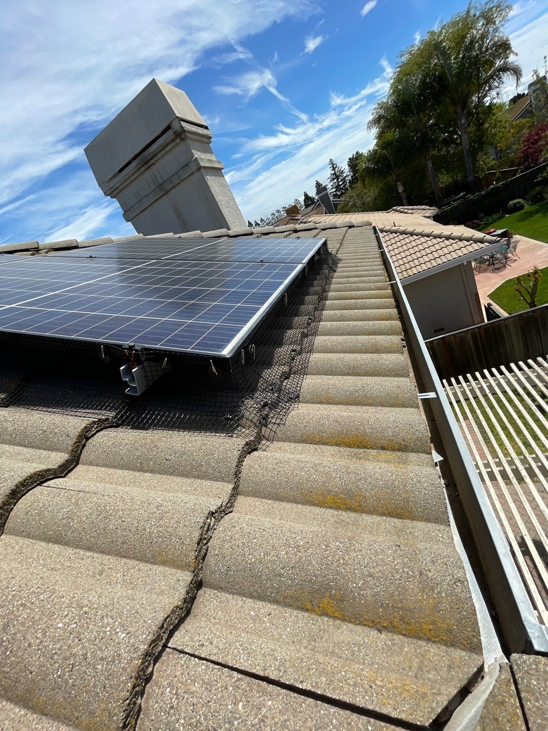 Solar Panel Bird Proofing-Morgan Hill by All One Solar Shine