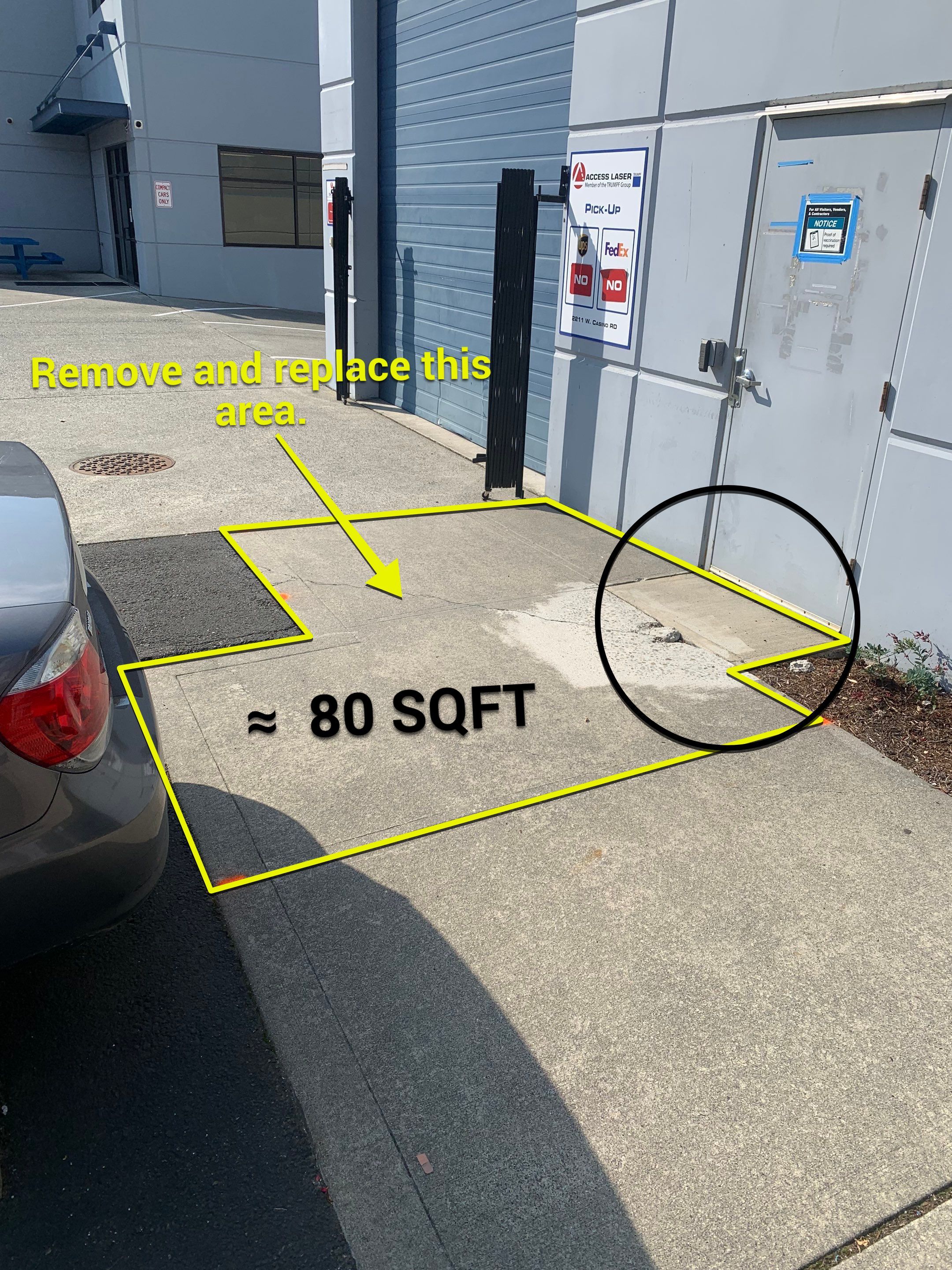 Access Laser Company/Commercial  by Jireh Asphalt & Concrete Inc 