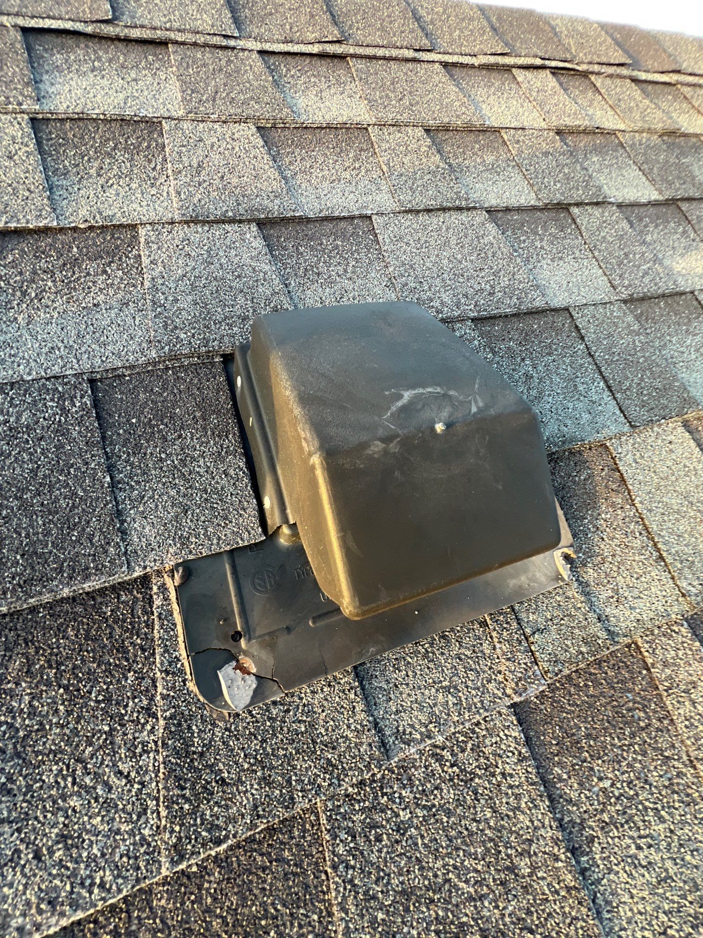 Hail Damage using Owen's Corning Duration (Lifetime) Shingles by Roof Repair Company