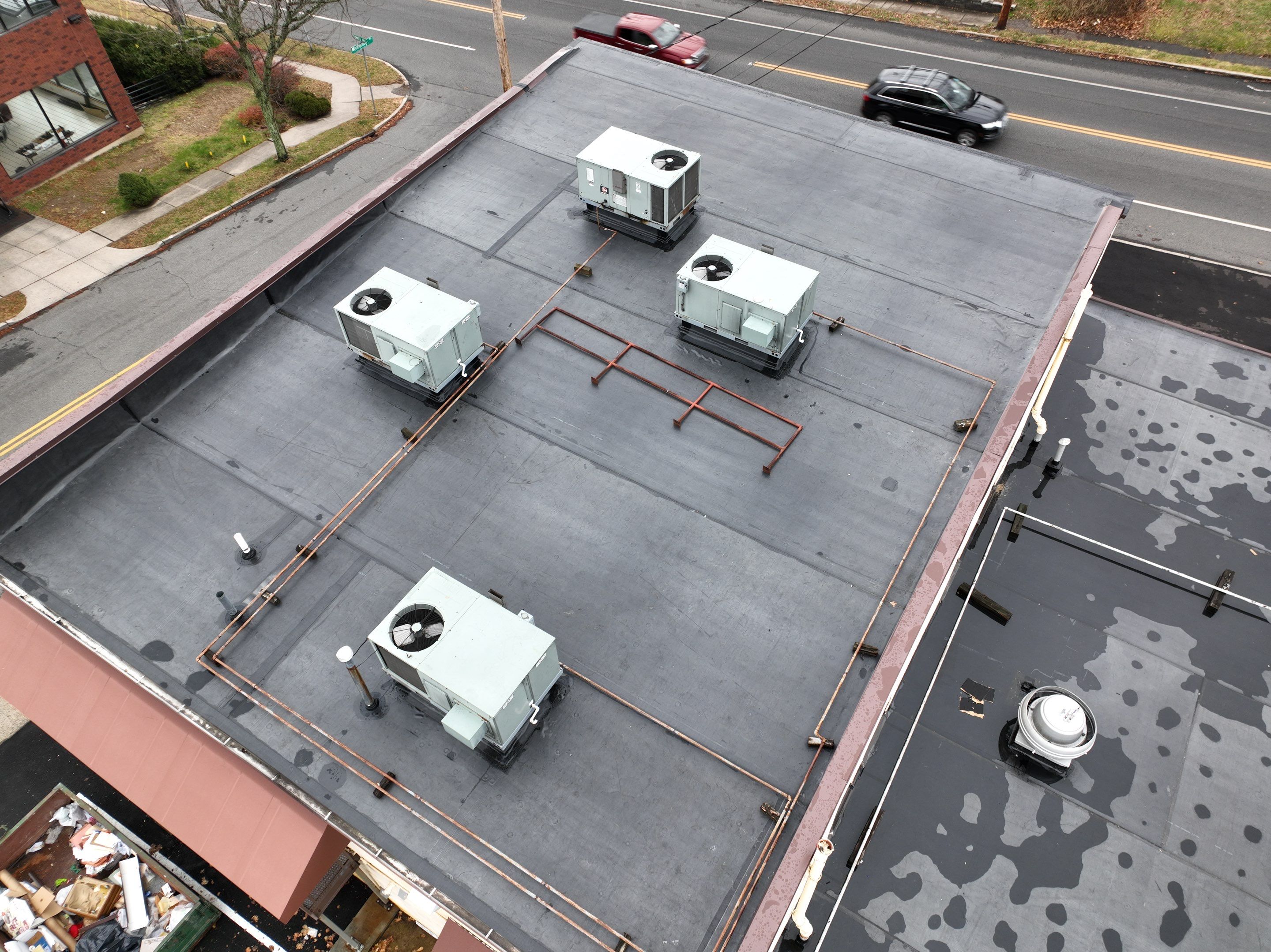 Commercial Roofing Installation using EPDM  by A Plus Exterior