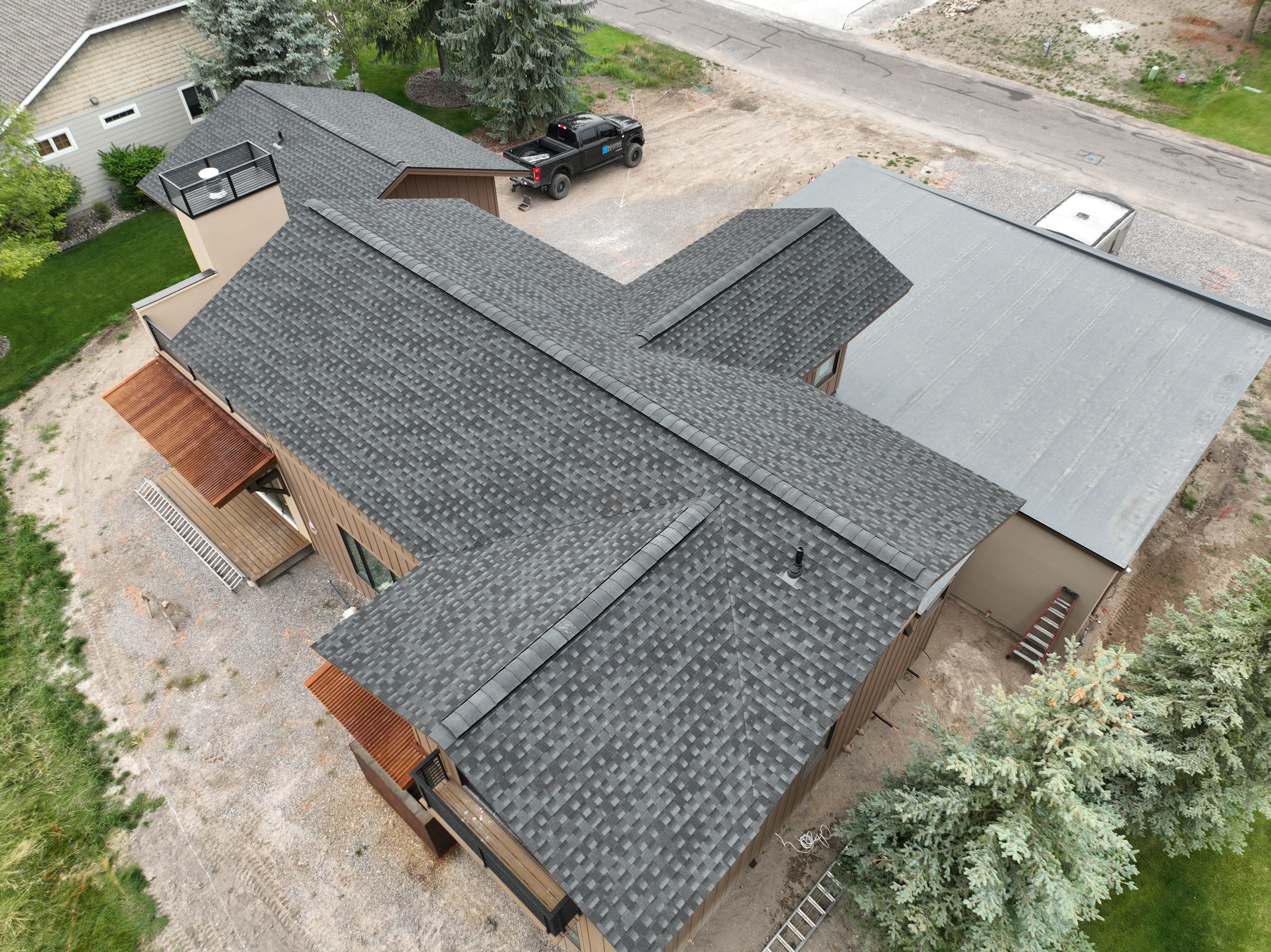GAF Timberline HDZ - Charcoal by Montana Roofing Solutions