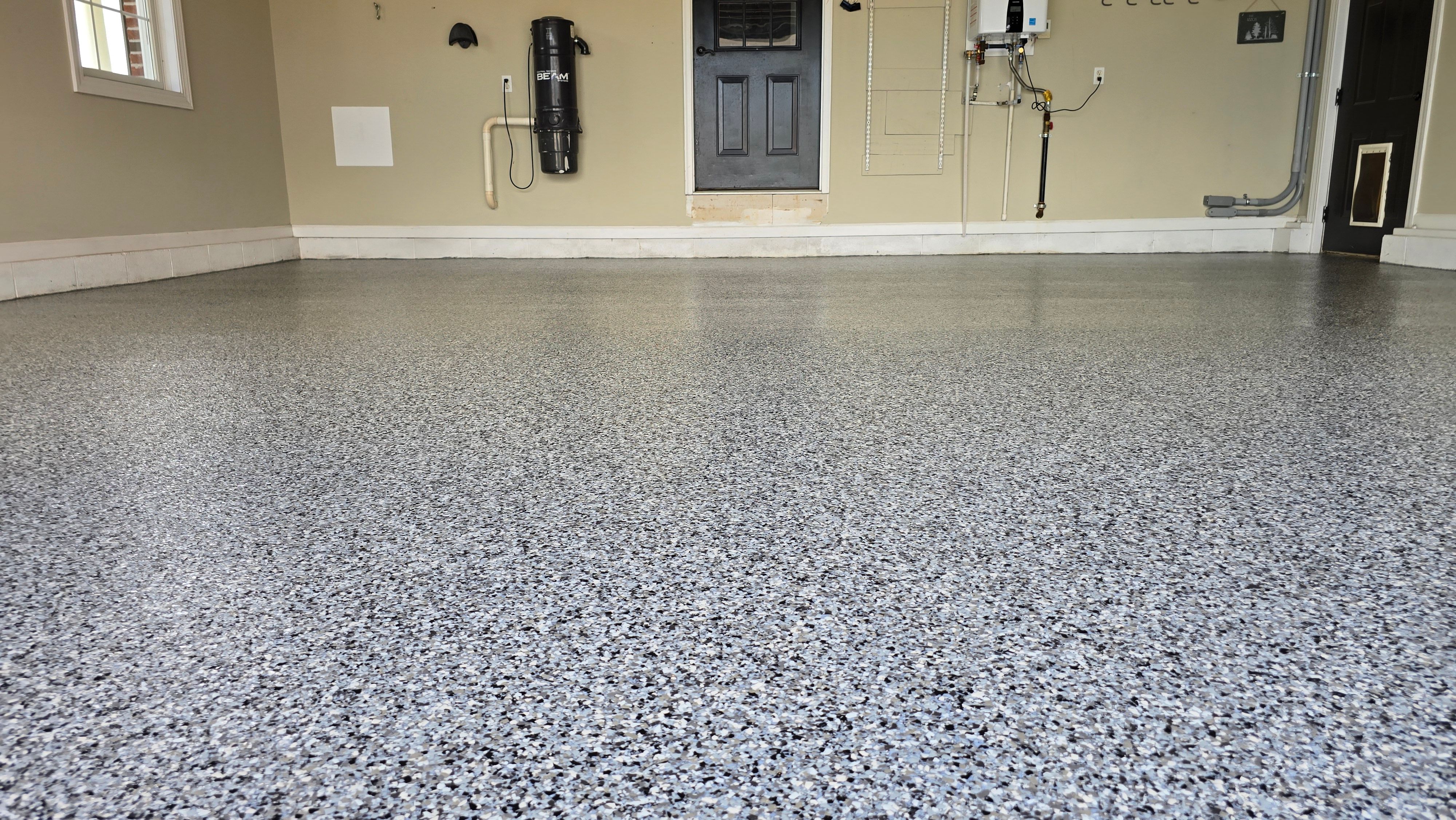 Two garages completed using Hog and Morel  by Elite Floor Solutions