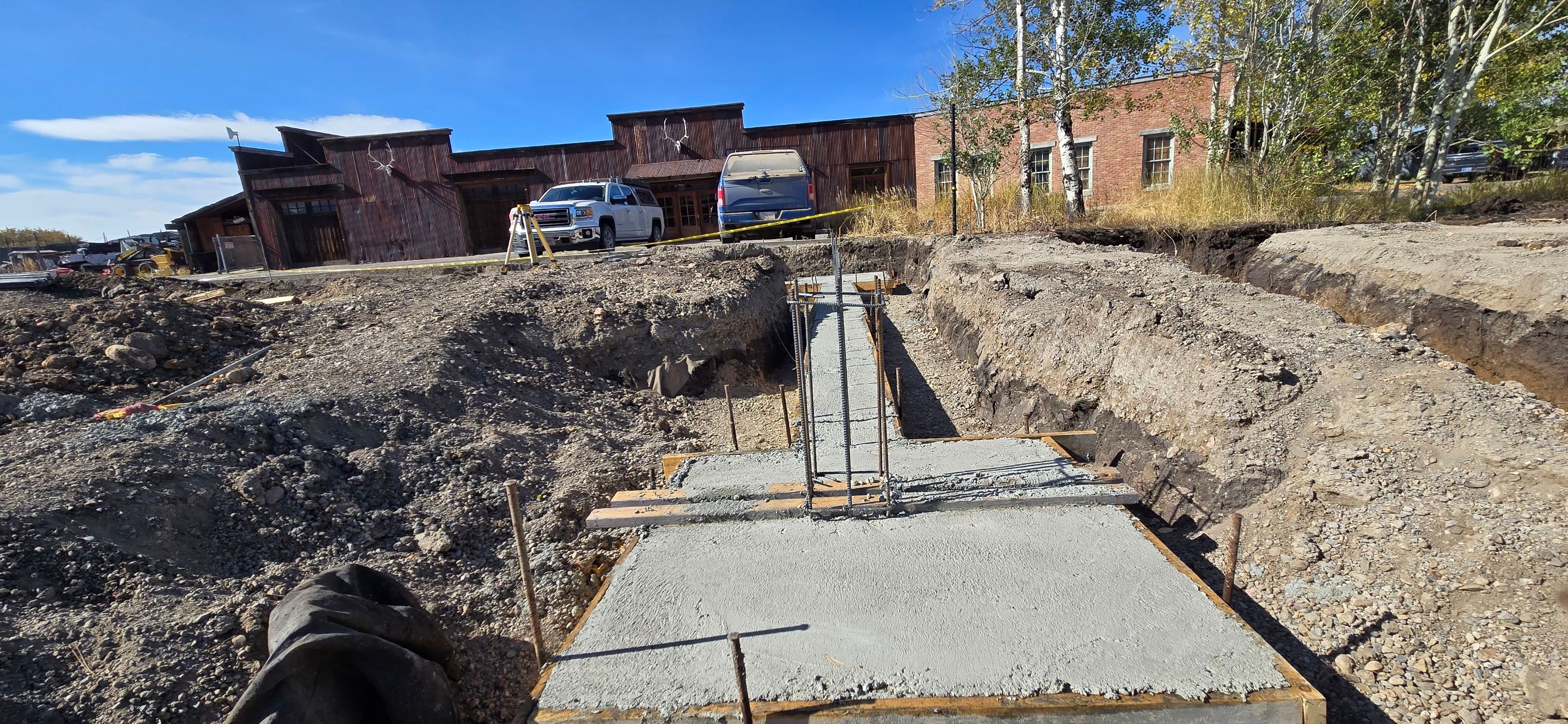 Foundation Building Material Slips by Blue Room Construction LLC