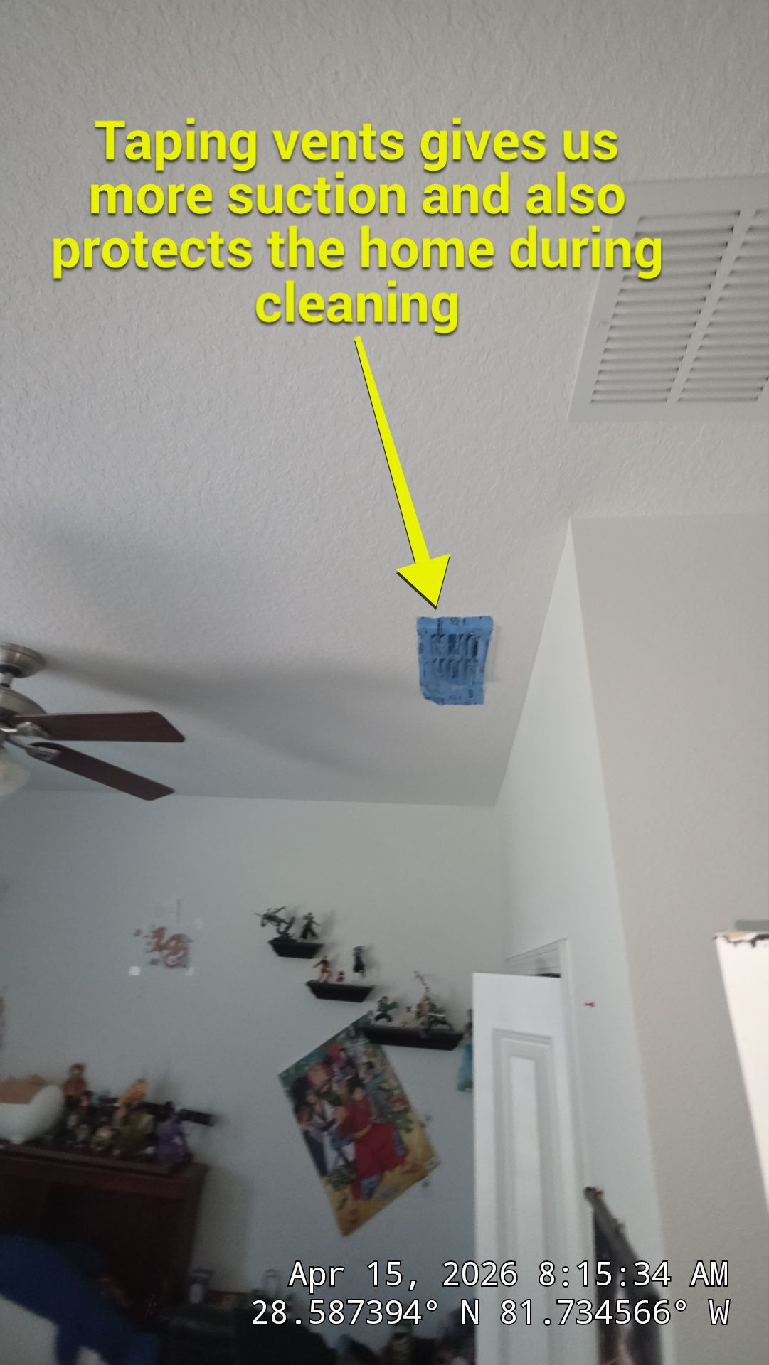 Air Duct Bath Fan Cleaning in Clermont by Hygienic Air, Inc