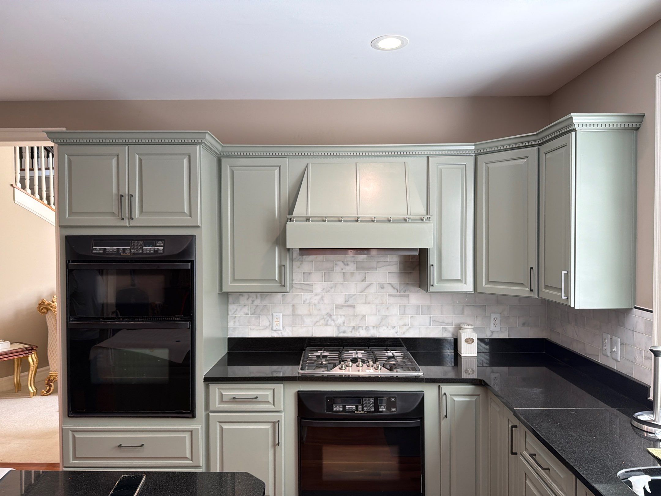 Custom Kitchen CabinetRefinishing in Grand Blanc by Top Shelf Painter