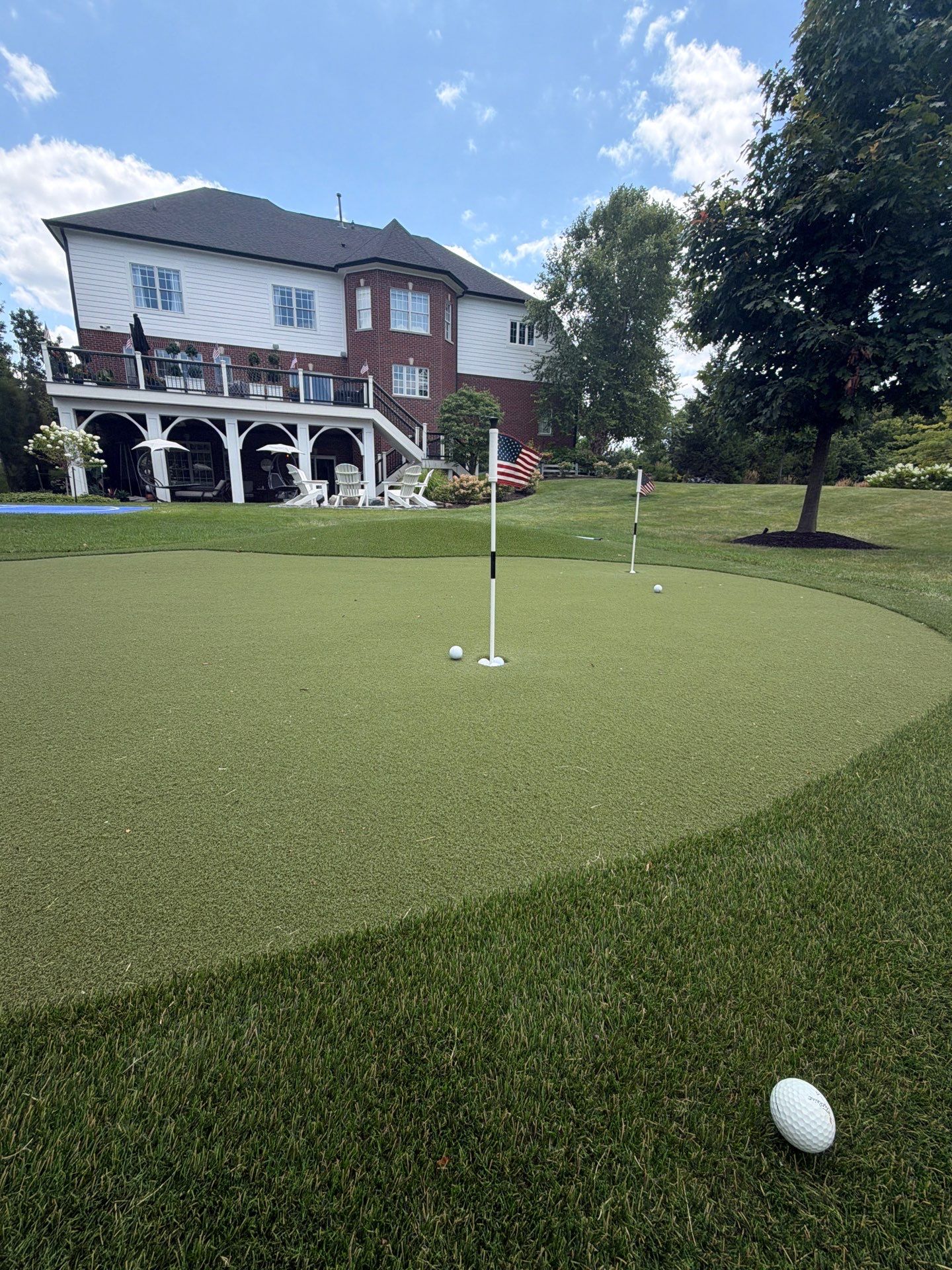 Sand Trap & Putting Green in Noblesville, IN by ForeverLawn NEIN/INDY