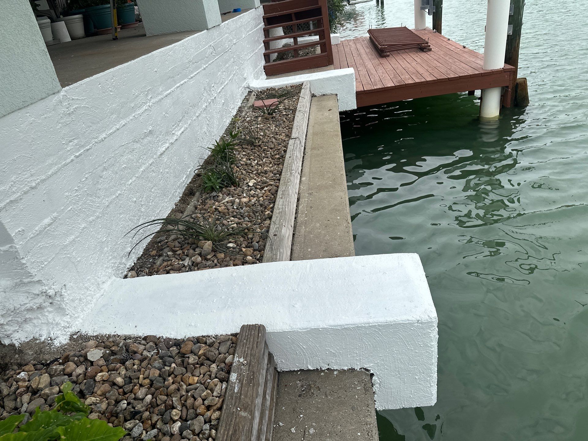 Waterfront Stucco Remastered by Bayfront Roofing and Construction