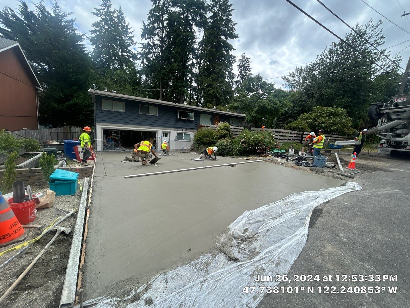 Nathan | Concrete Driveway & Walkway by Jireh Asphalt & Concrete Inc 
