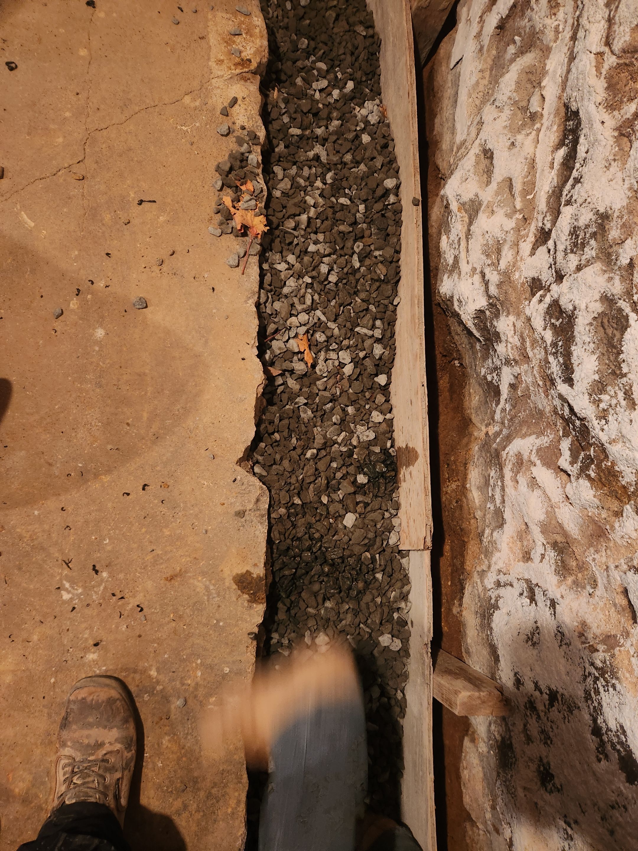 Interior French Drain Mt Tabor, NJ by Pure Service Pro, LLC 