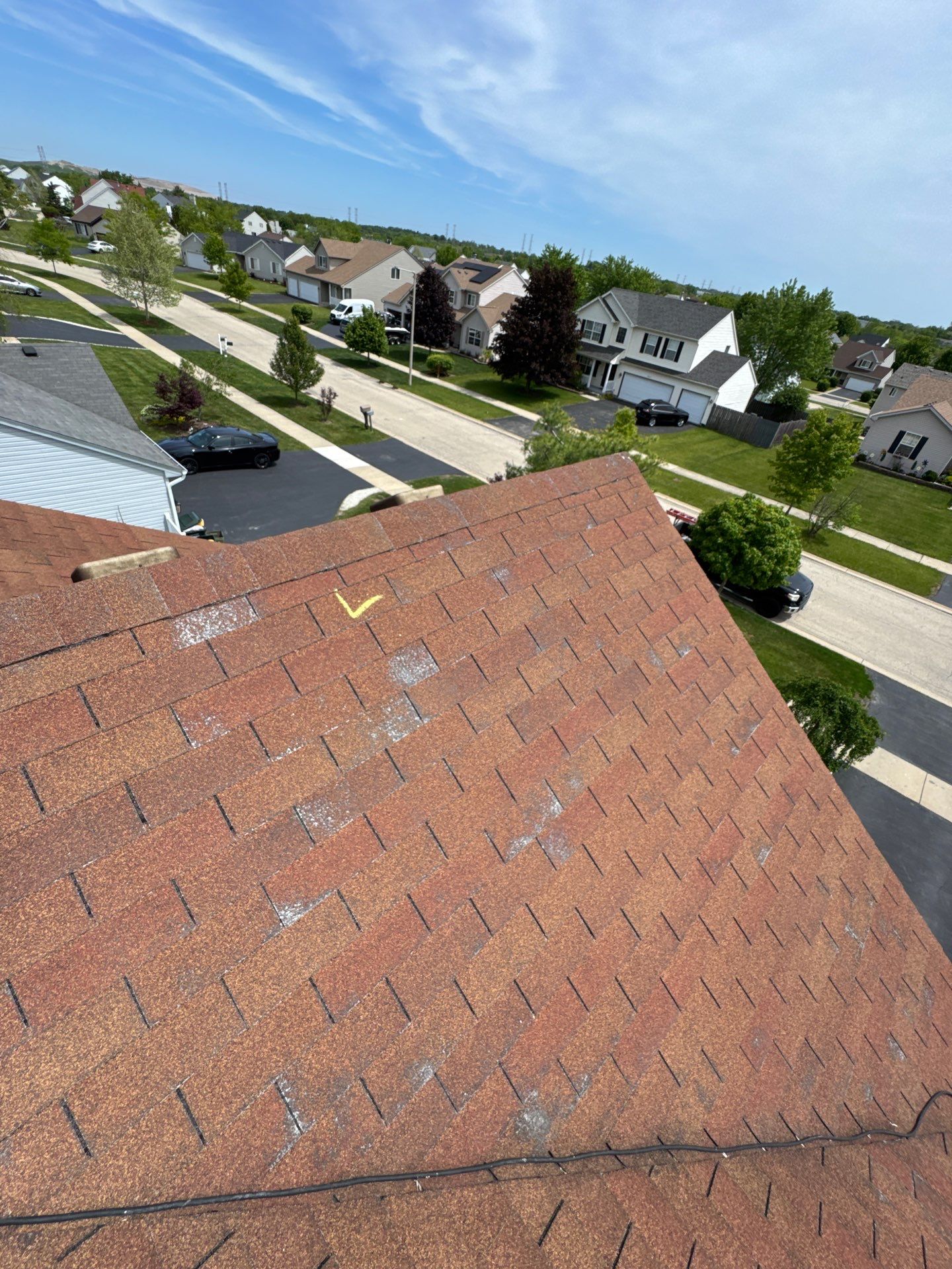 Roof replacement by haild and wind damage by Just Brilliant Restoration JBR