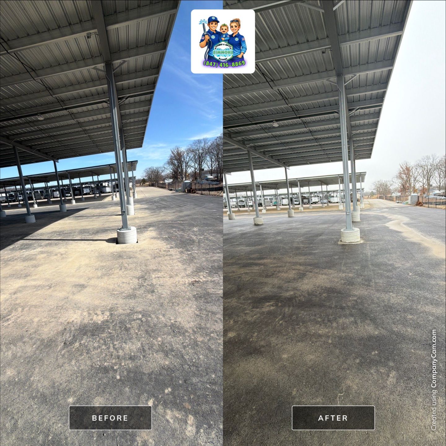 Project in Volo by Simmons Power & Soft Washing