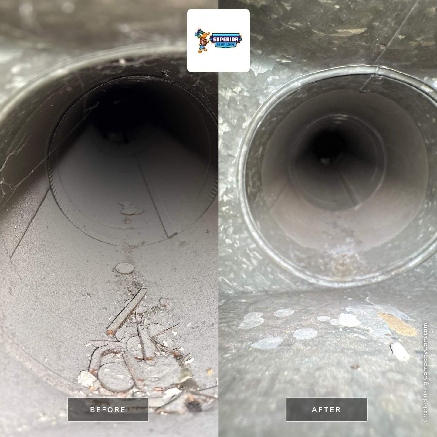 Air Duct Cleaning With a Vacuum Truck in Pittsburgh, PA by Superior Air Duct Cleaning