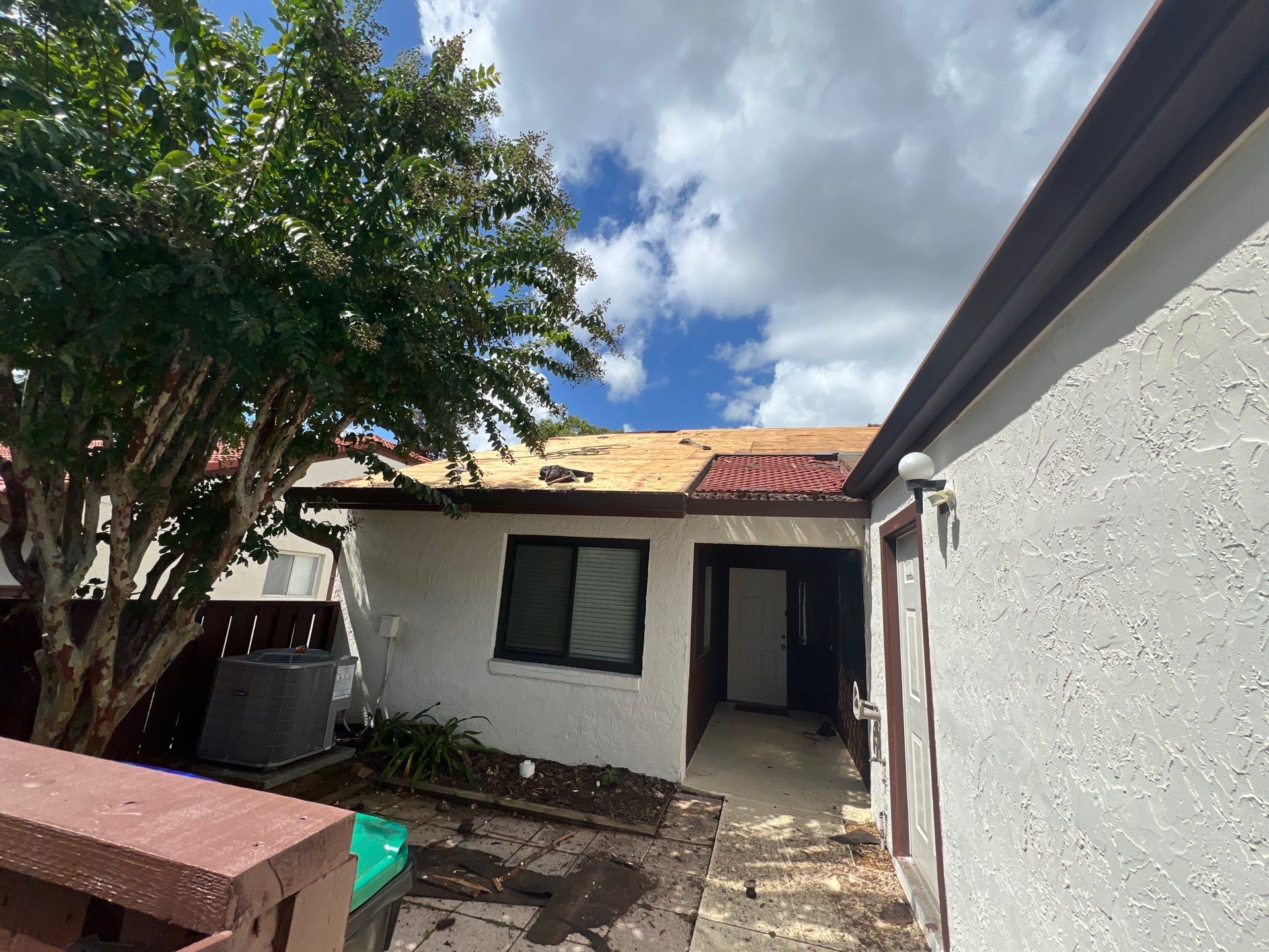 Residential Tile Roof Replacement and Gutter Installation in Winter Park by Pinnacle Roofing Group