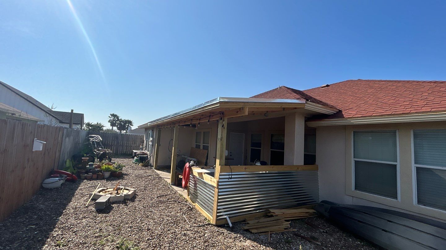 Residential Roofing Installation using Flat Roof System by Lighthouse Roofing