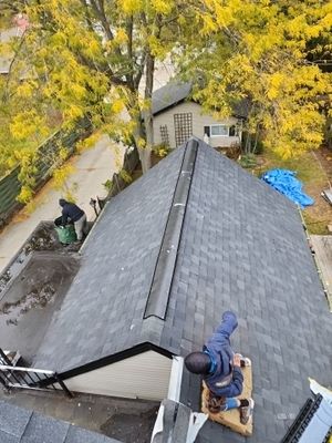 Residential Roofing Installation using F-2 Tornado High Wind GAF Timberline HDZ