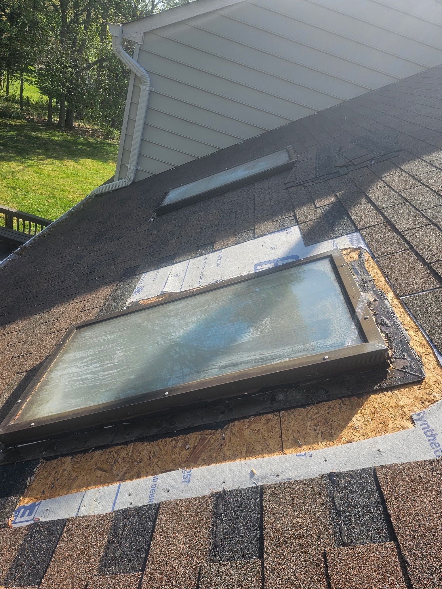 Skylight replacement without full roof replacement by Window Depot of Annapolis