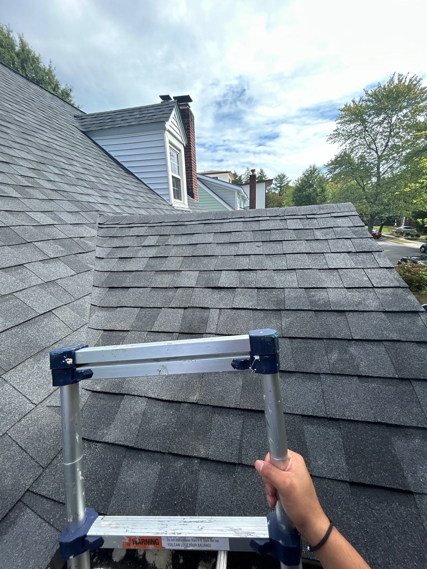 Arlington: Roof Replacement with CertainTeed Landmark Pro Designer Shingles in Max Def Moire Black by RM Banning, Inc.