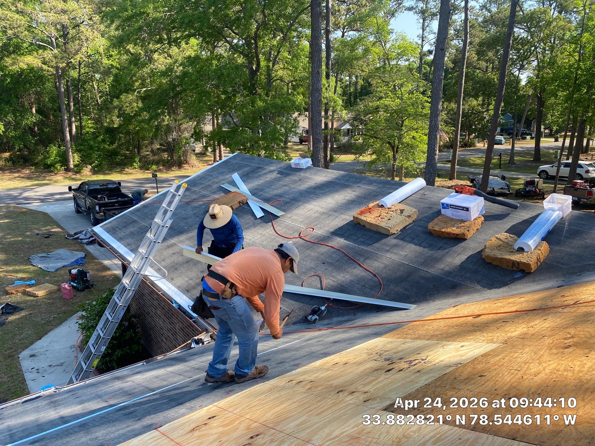 Fortified Re-Roof in Brunswick County by RGR Construction and Roofing, LLC