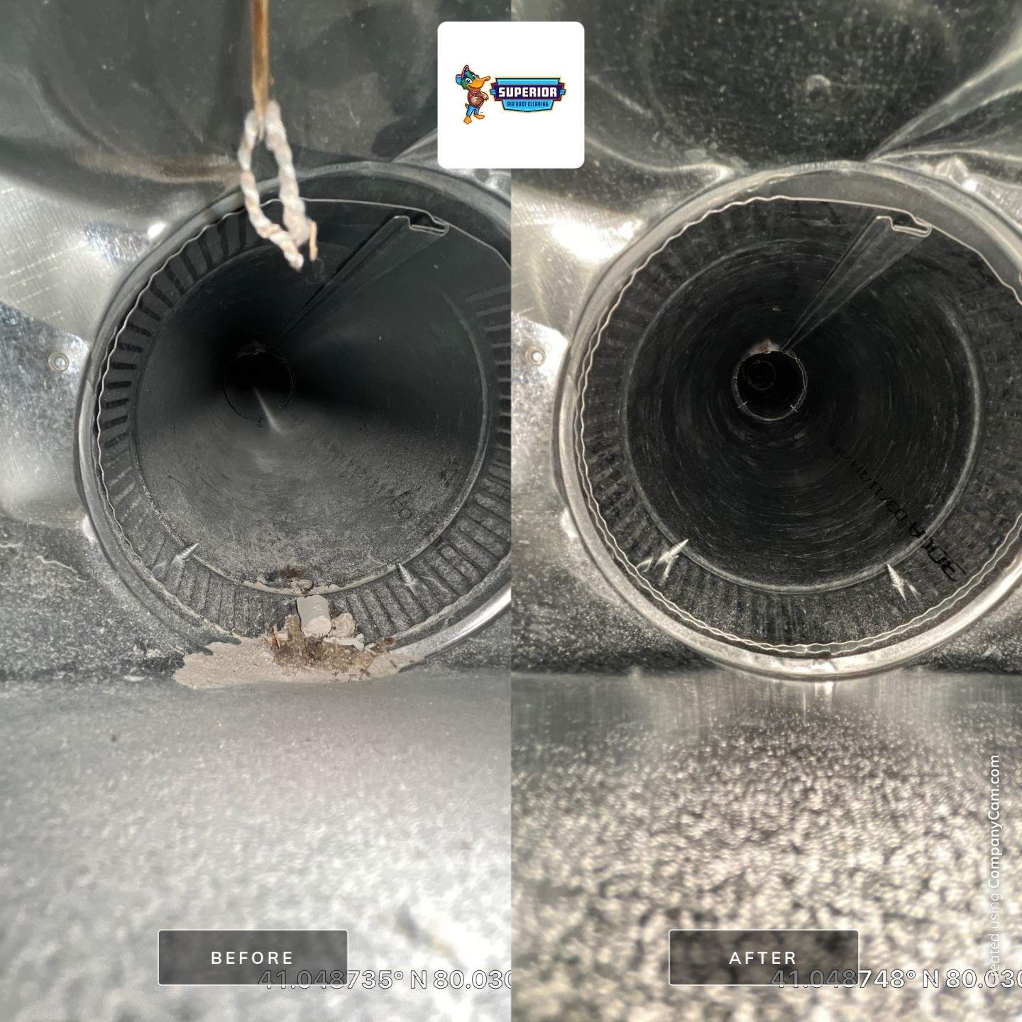 Air Duct Cleaning With a Vacuum Truck in Slippery Rock, PA by Superior Air Duct Cleaning