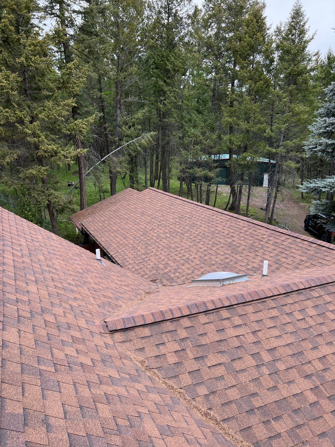 GAF Timberline HDZ - Hunter Green by Montana Roofing Solutions
