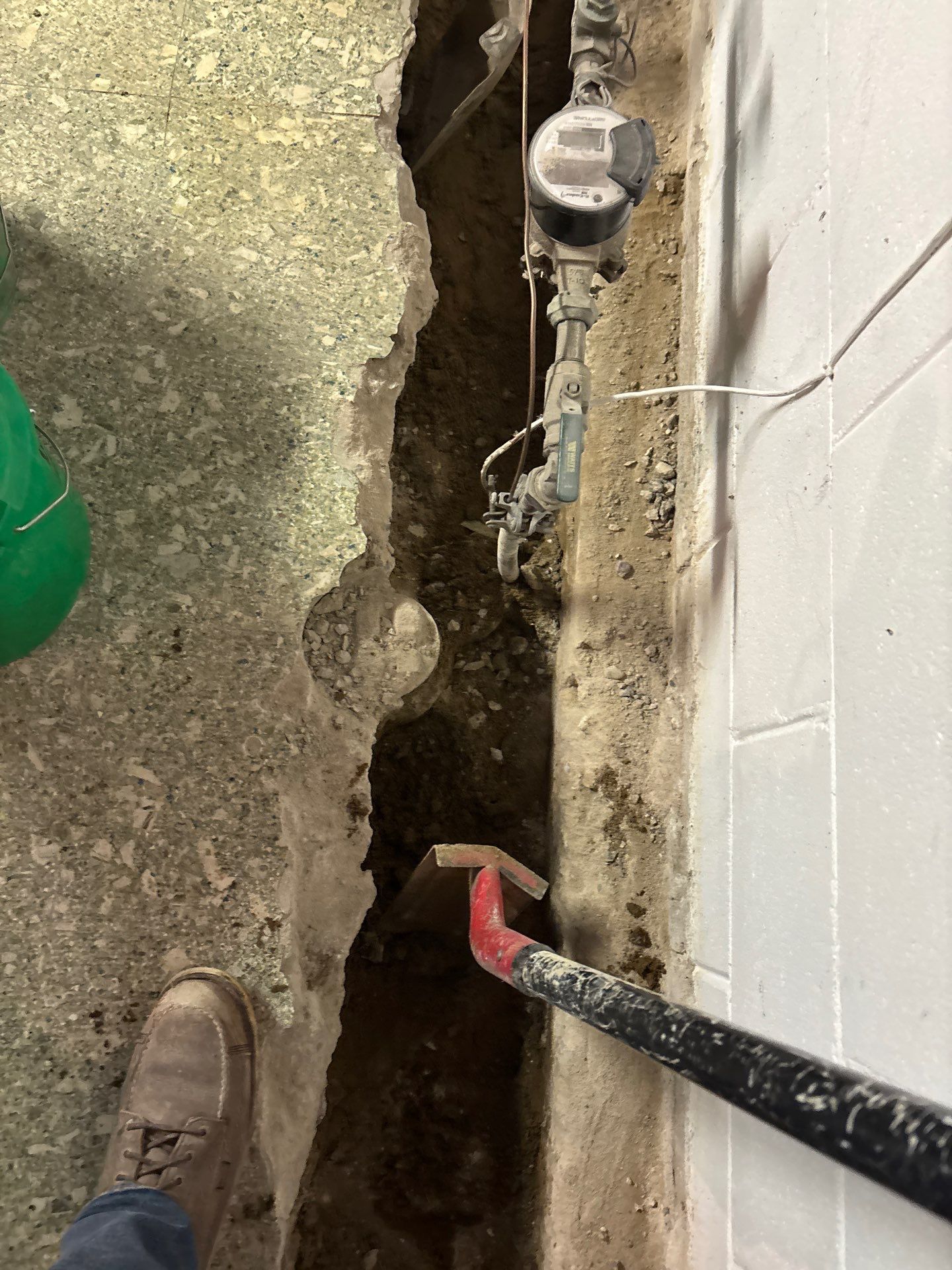 Drain Tile in Roseville for Carston by Waterproofing Northeast