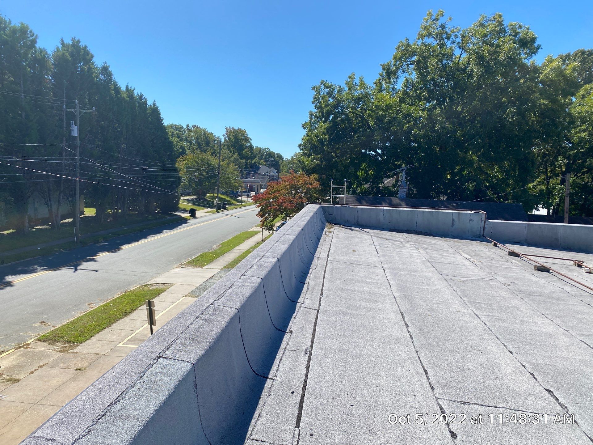 Commercial Roof Restored by Just In Time Roofing and Restoration