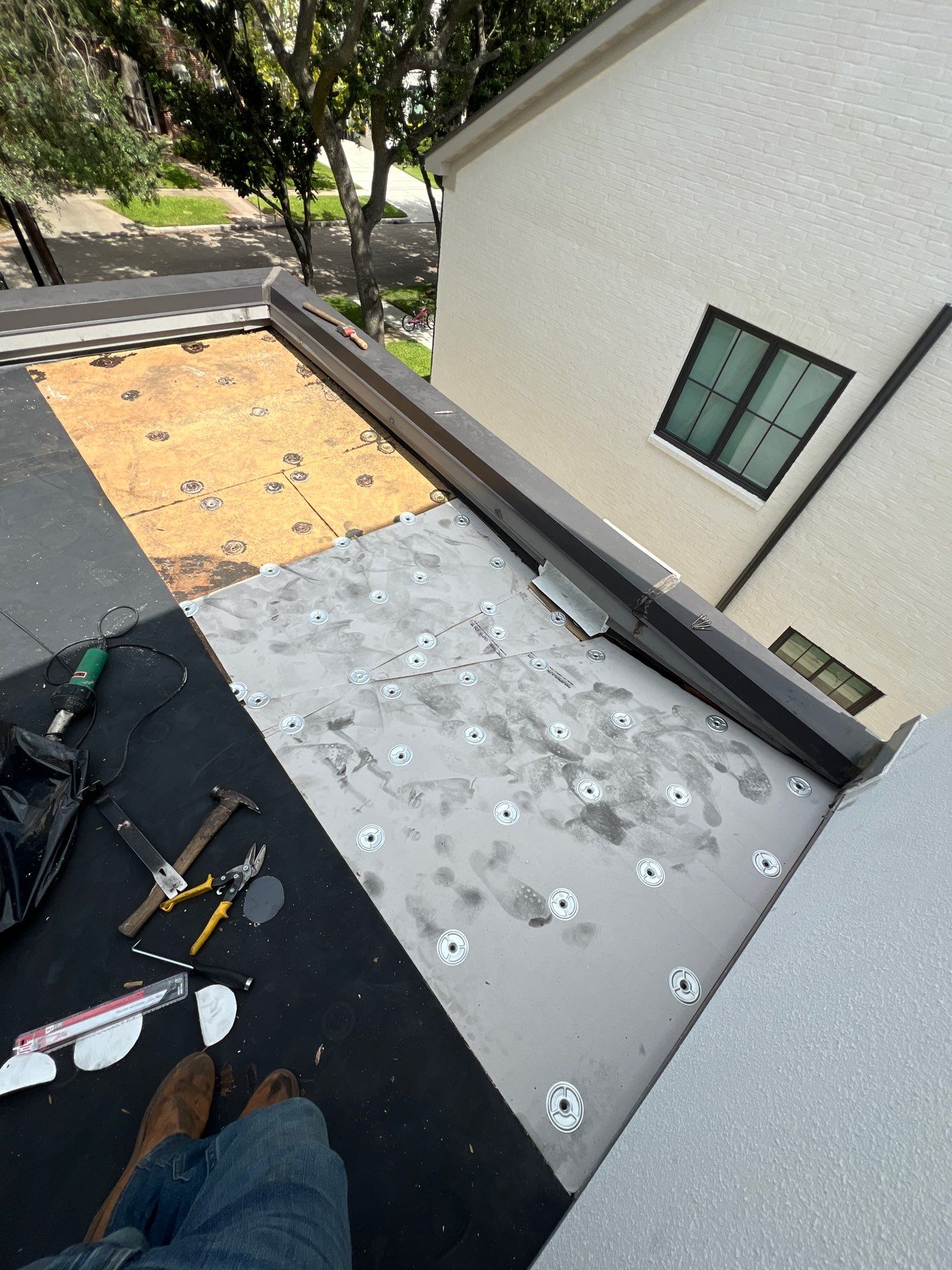 Residential Roofing Repair using Owen's Corning Duration (Lifetime) Shingles by Roof Repair Company
