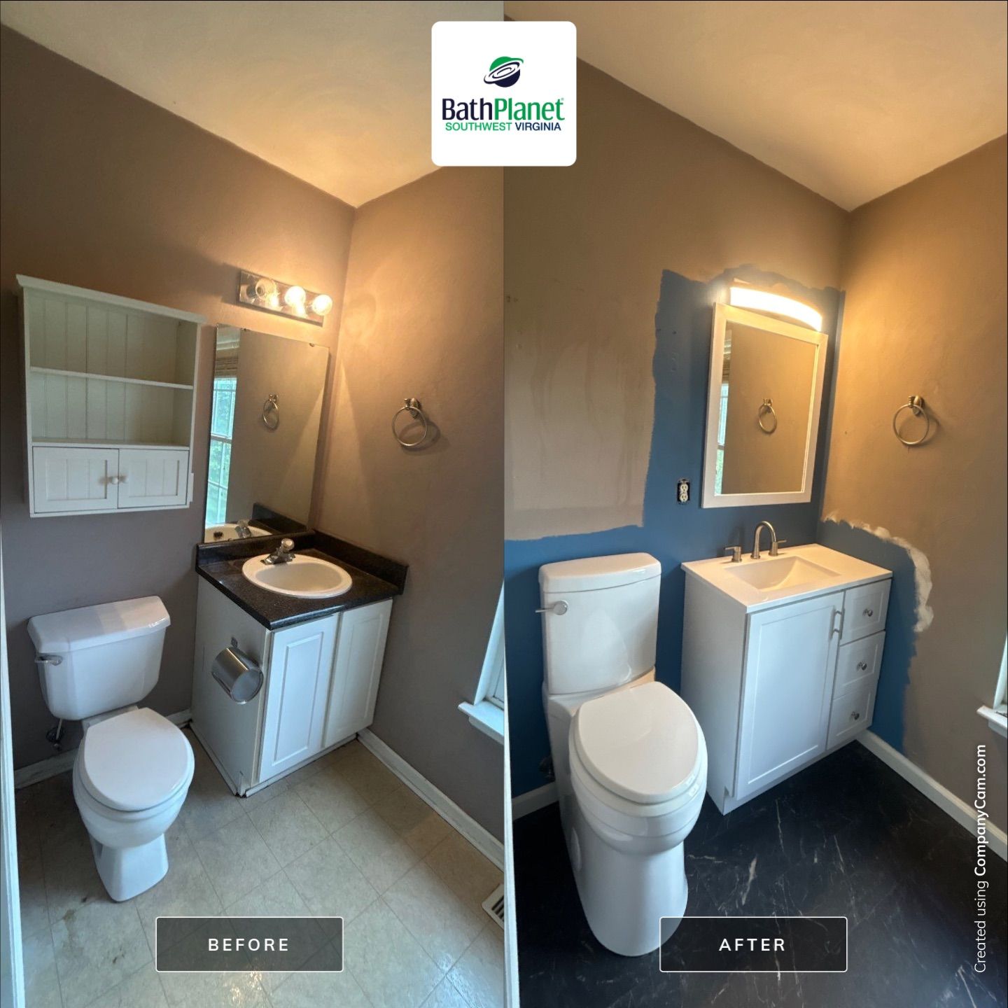 Tub to Shower Remodel by BathPlanet SW Virginia