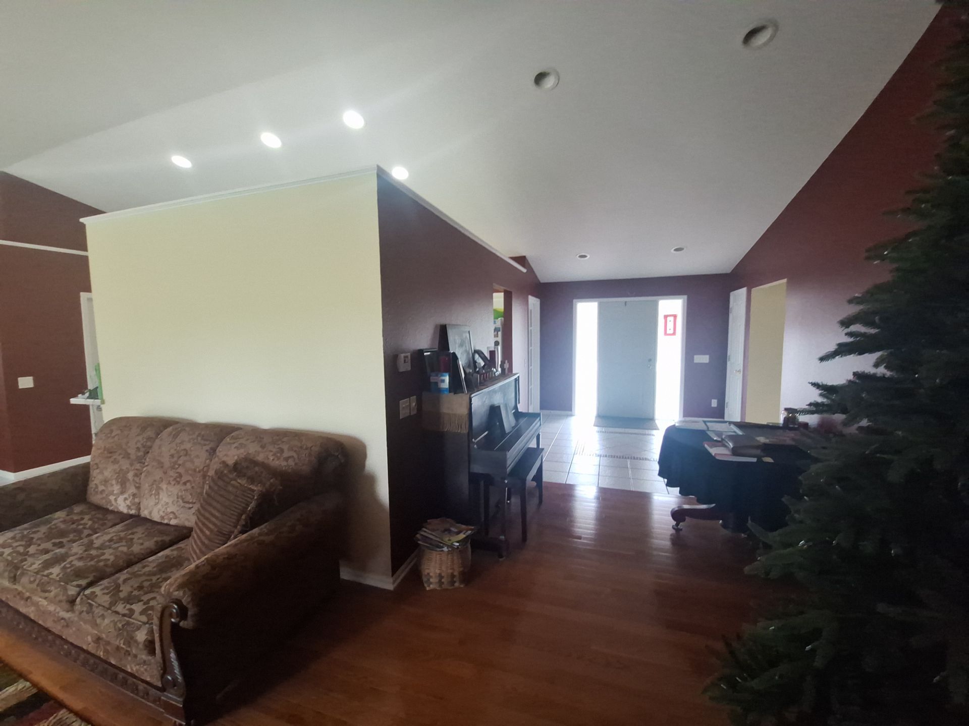 Neutral Interior Wall Repainting and Color Transformation in Whitehall Michigan by Gordon Painting