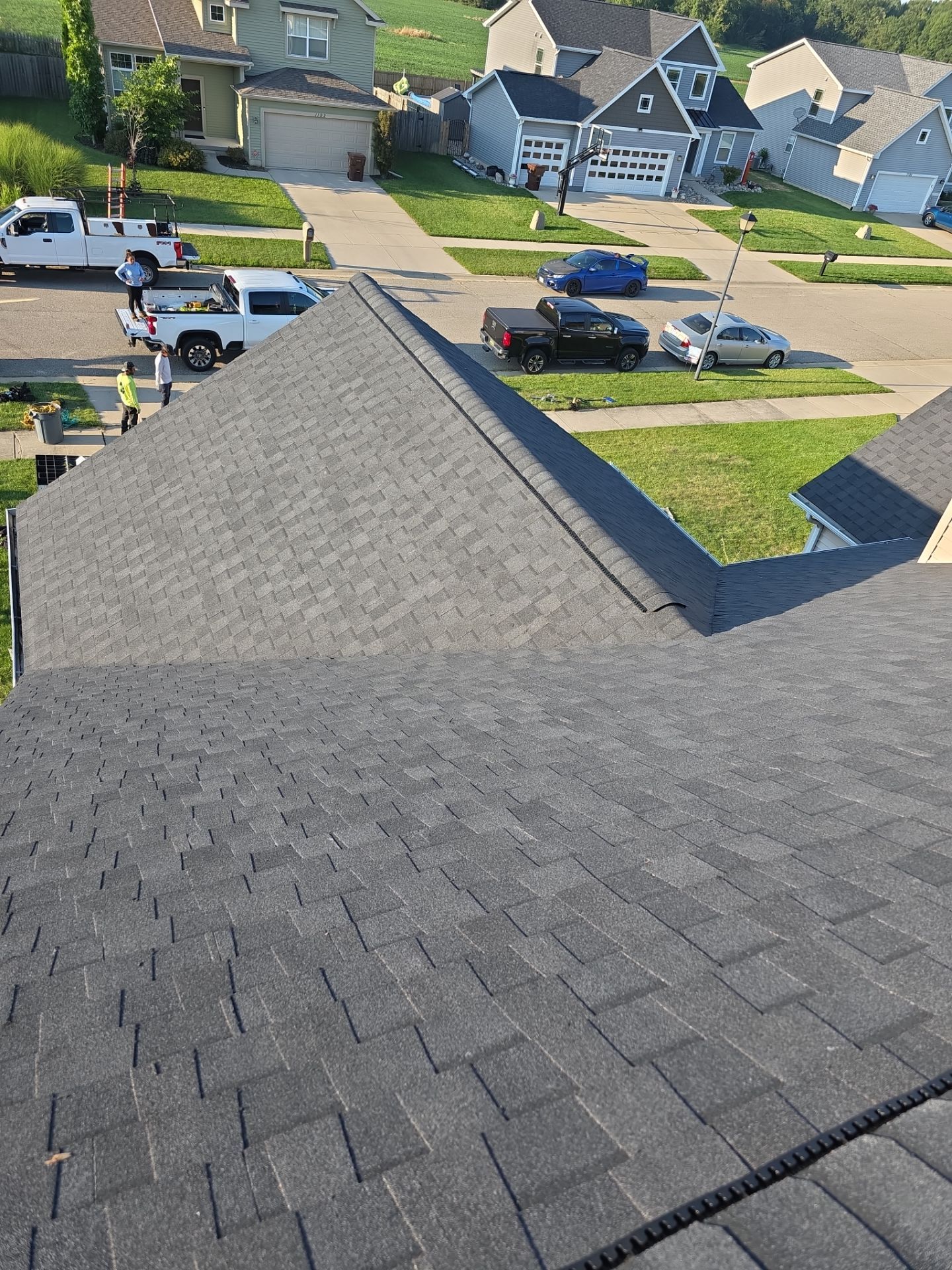 Storm Damage Repaired  by 42 North Construction, LLC.