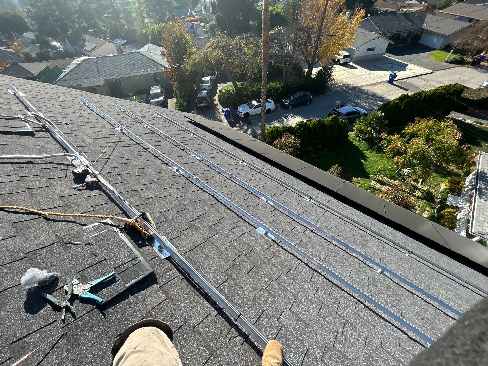 Residential Solar Panel and Tesla Powerwall 3 Battery System Installation by AWS Solar