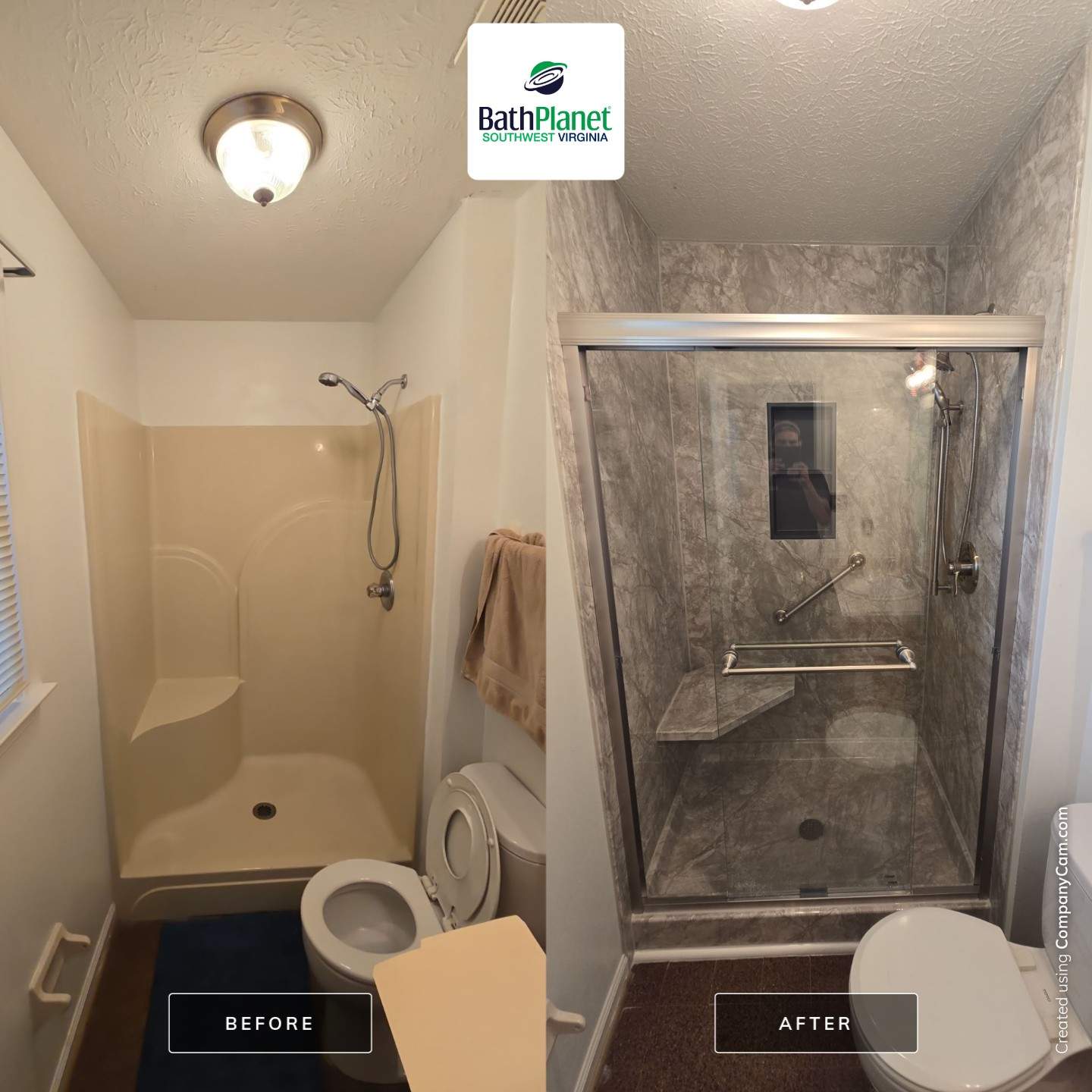 Shower Upgrade by BathPlanet SW Virginia