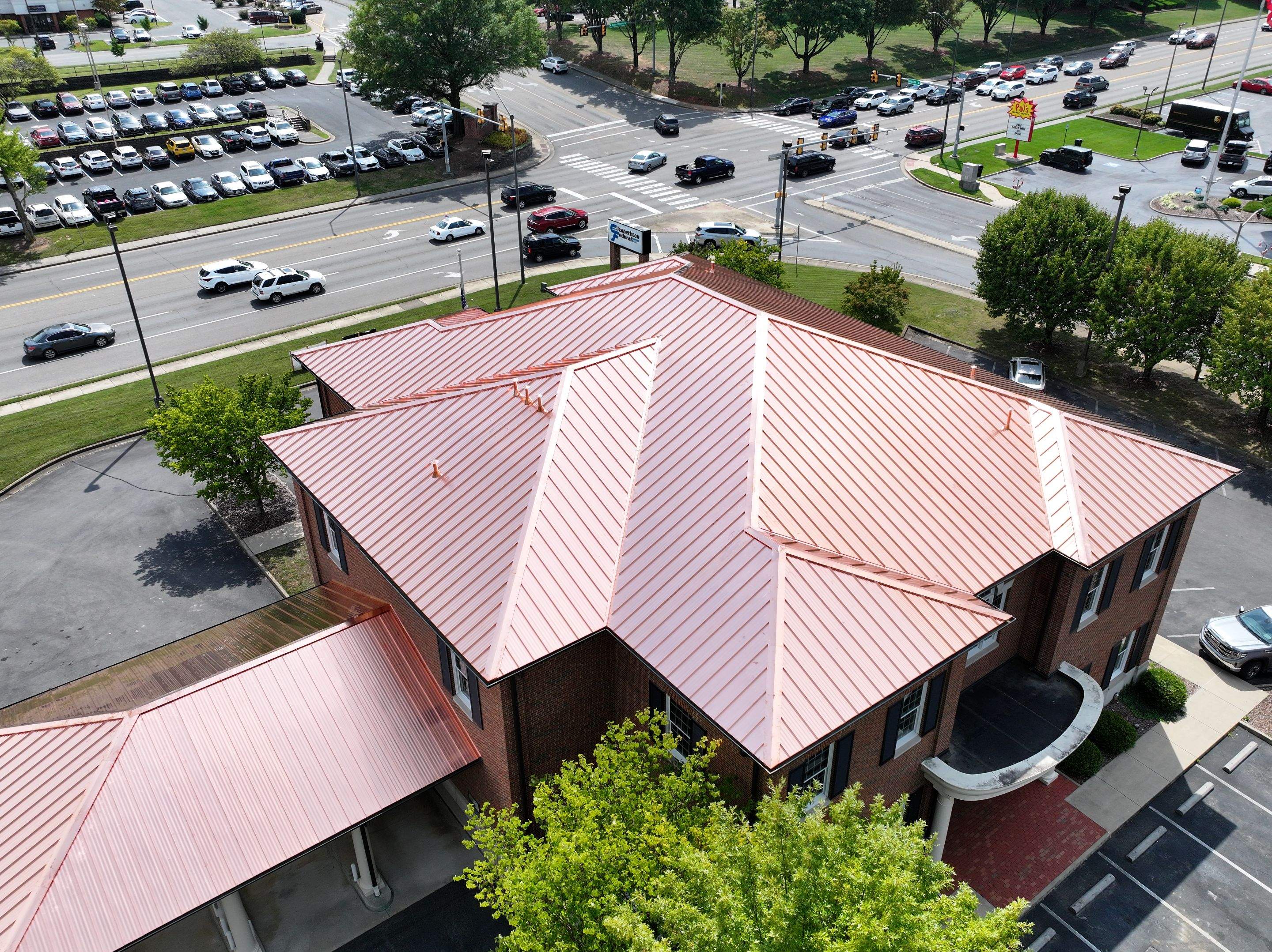 Elizabethton Federal Bank - Real Copper by Omnia Roofing