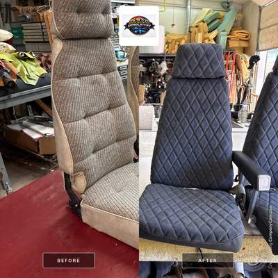 84 beech air craft seats