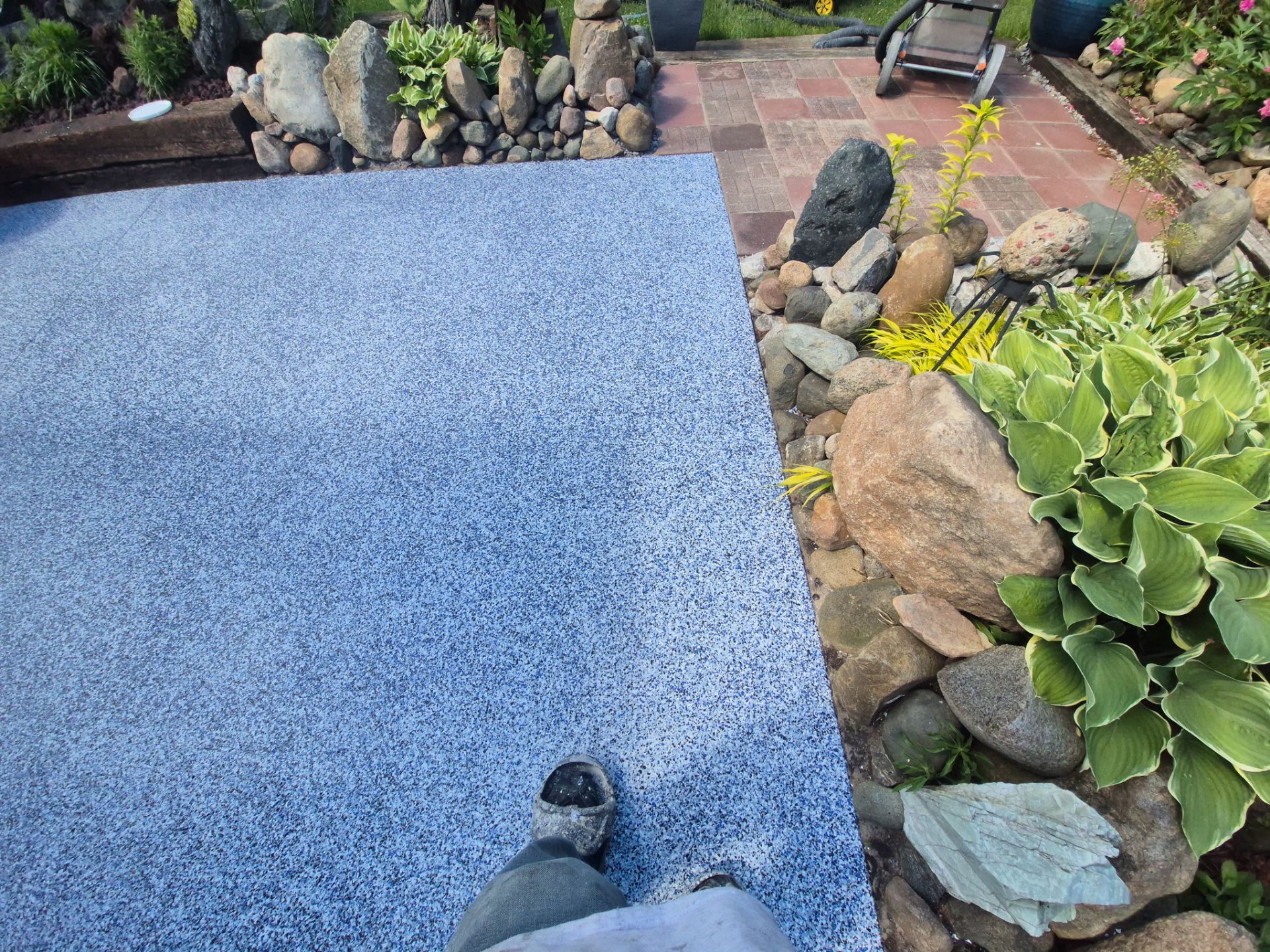 Freeland Outdoor Patio by Wise Coatings of Central Michigan