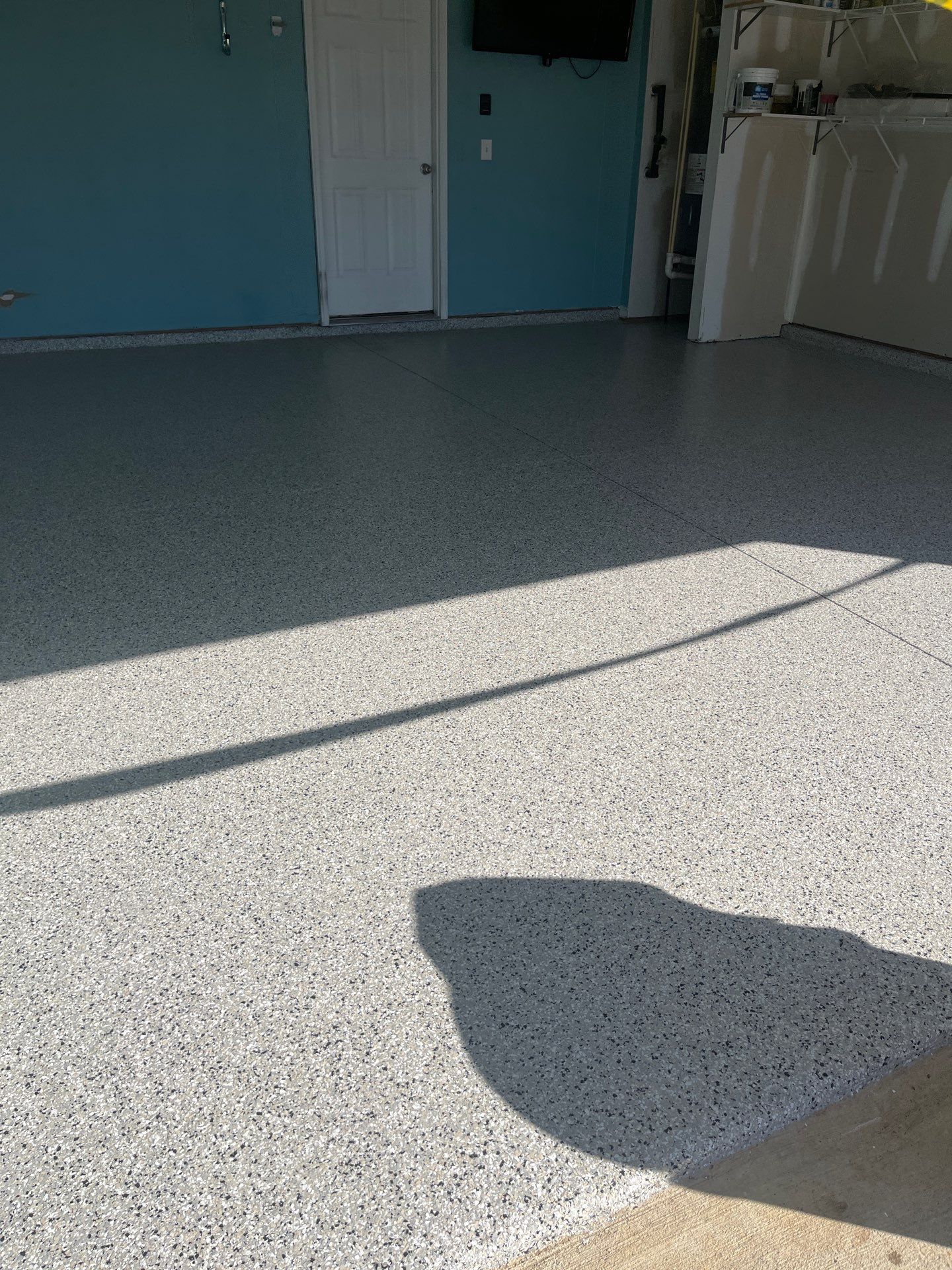 Garage Floor Coating using Cabin Fever by My Garage Floor Guys