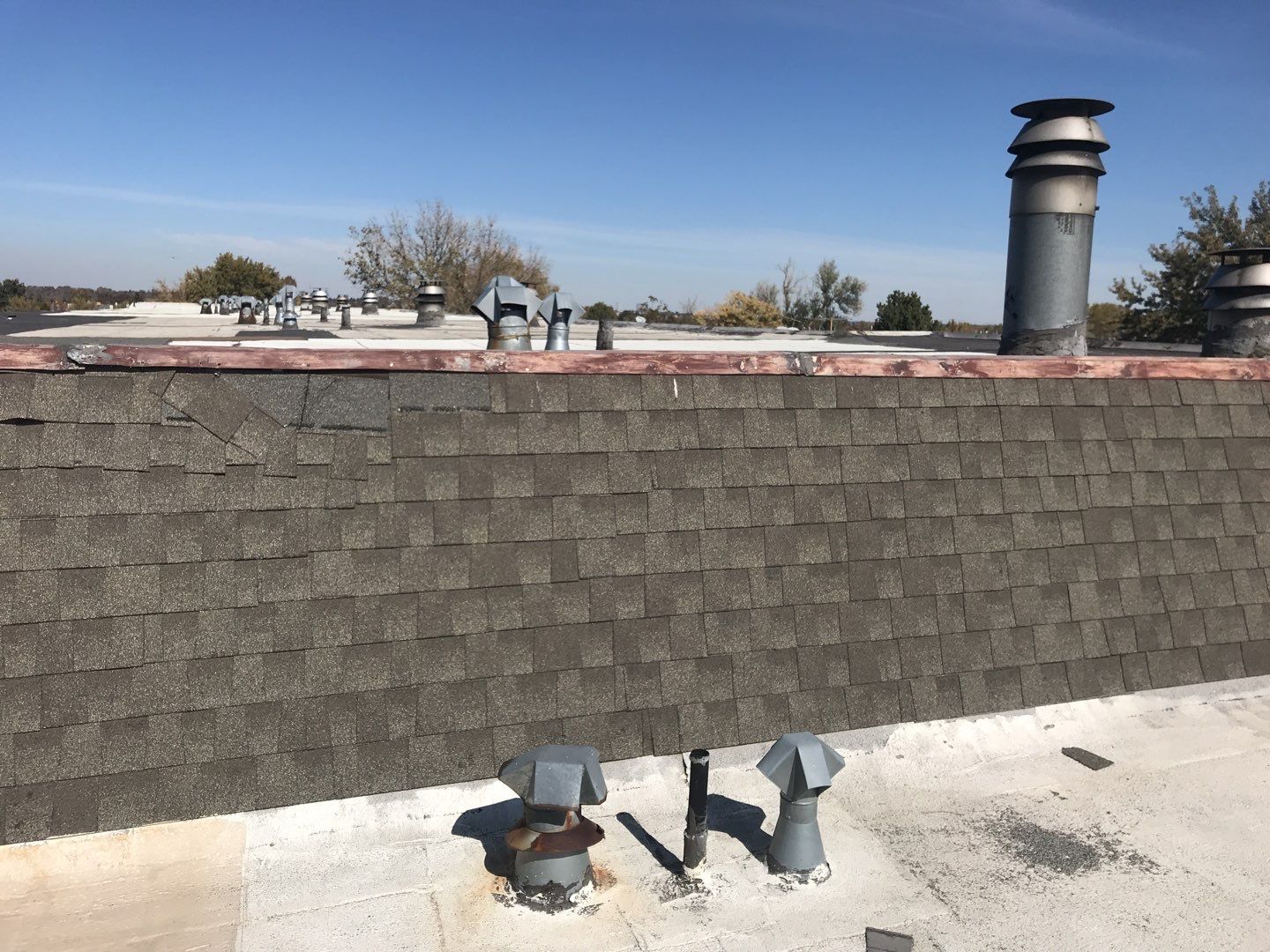 Commercial Roofing Installation using Gaco Silicone Coating  by A to Z Roofing