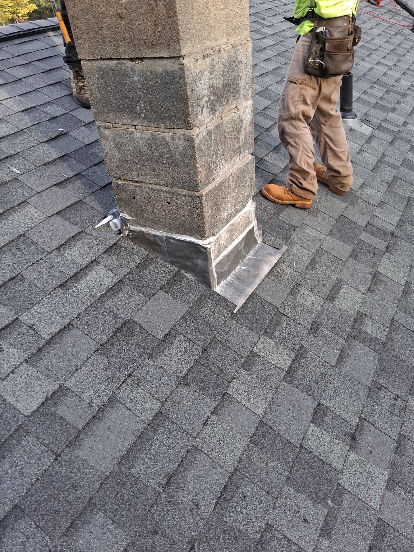 Asphalt Shingle Roof Replacement and Skylight Installation in Newport, NH by Tall pine roofing