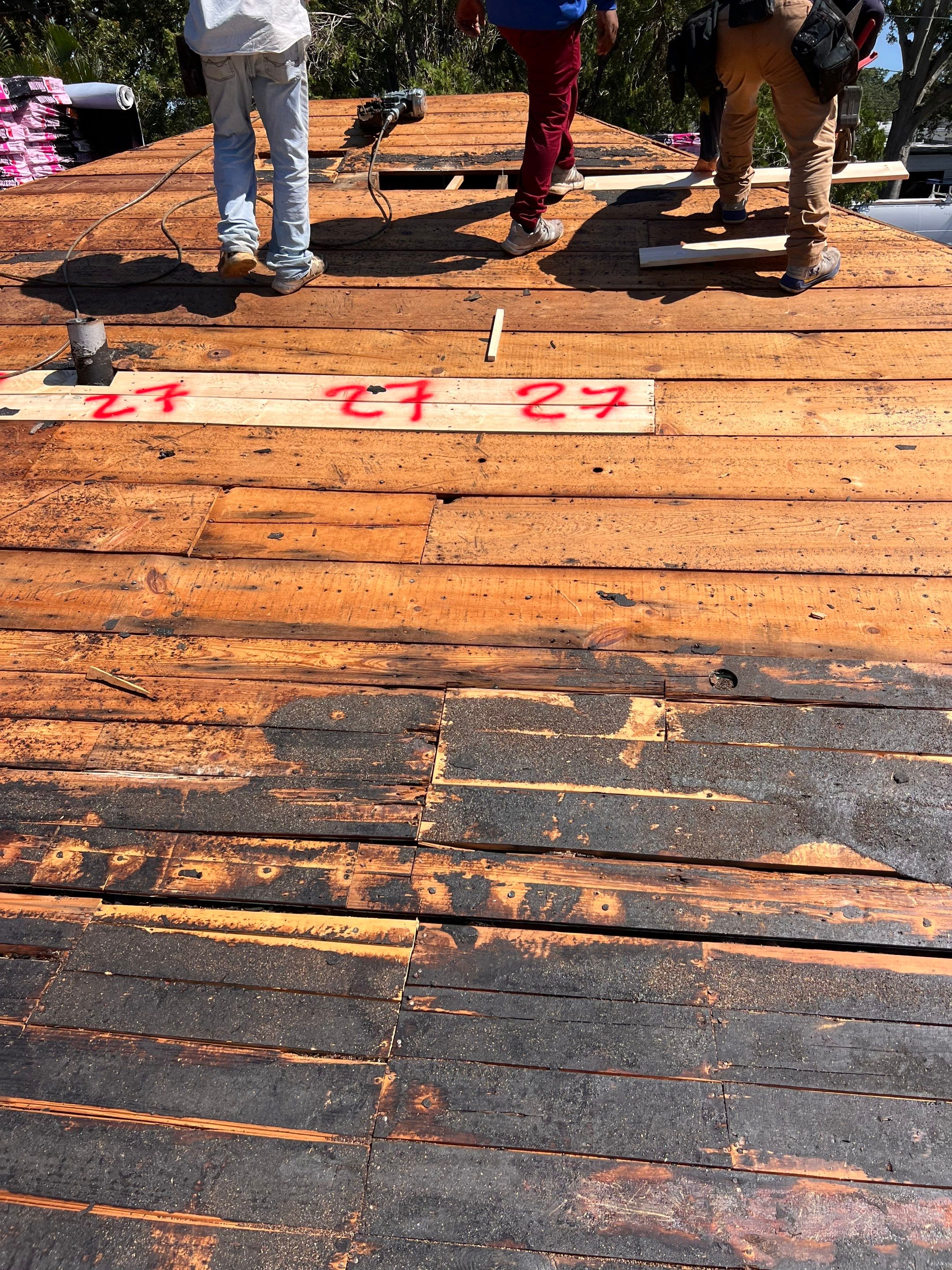 Project in St. Petersburg 33714 by Mitchell Roofing Company LLC 
