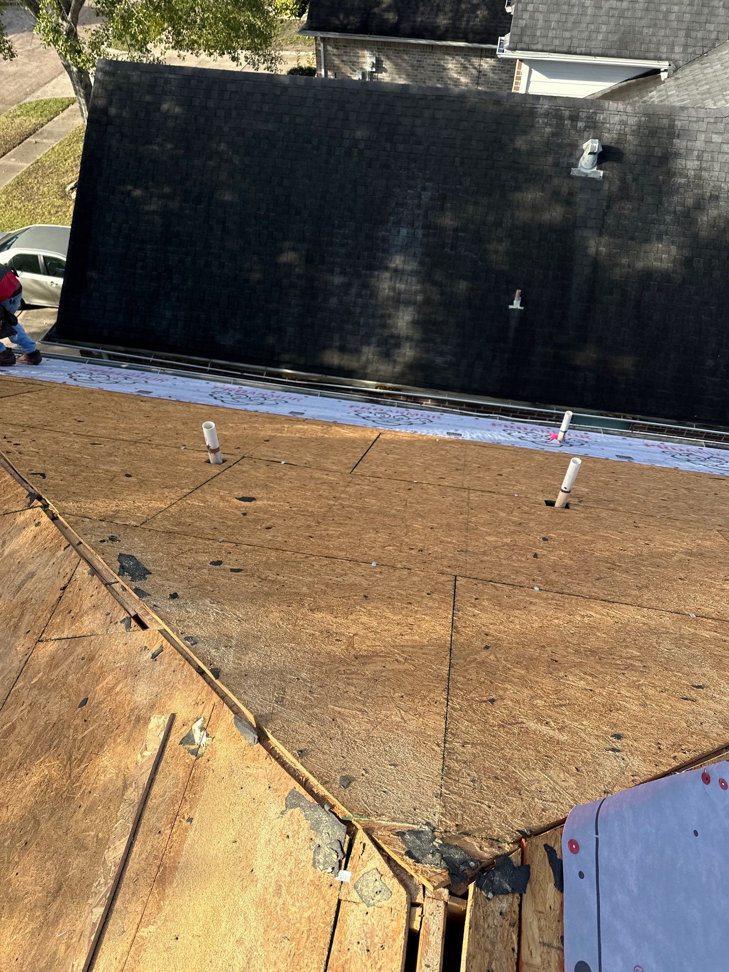 Project in Katy by Motion Roofing