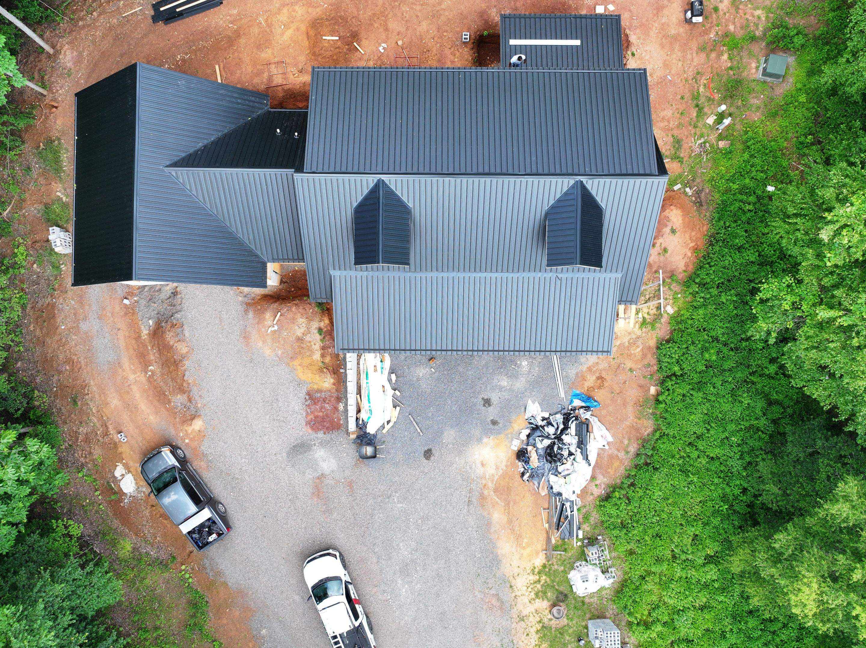 Textured Black AG Panel by Omnia Roofing