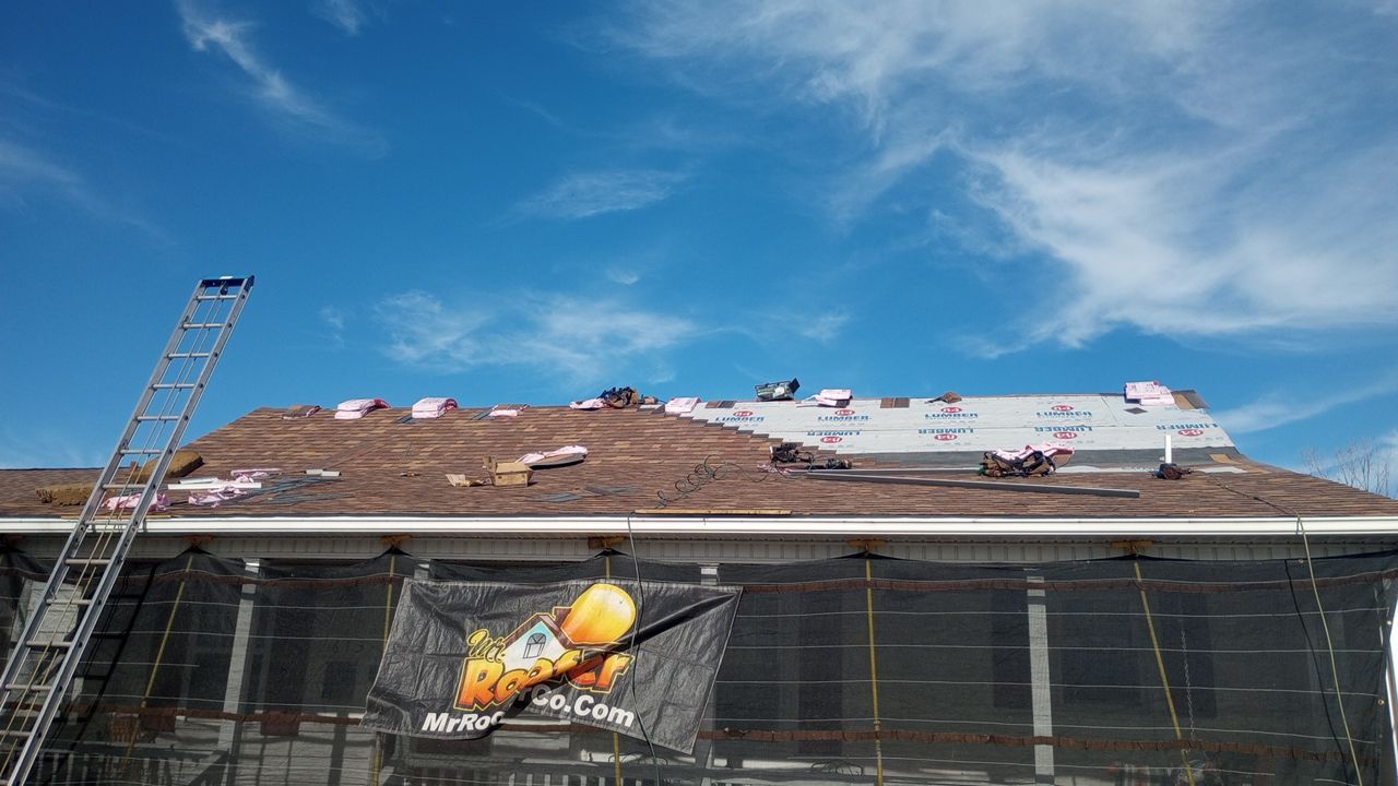 Residential Roofing Installation using Performance Shingles by Mr. Roofer