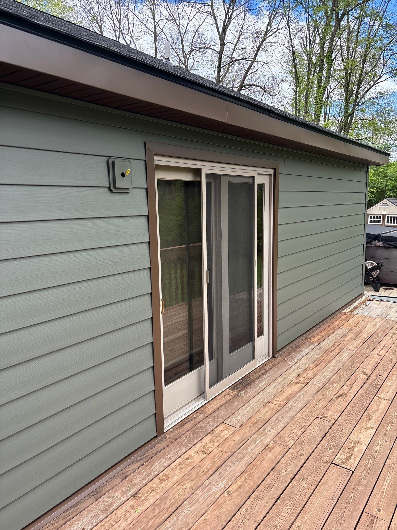 Siding Replacement using Alside S7 Cedar Mill Grain Composite by 180 Contractors