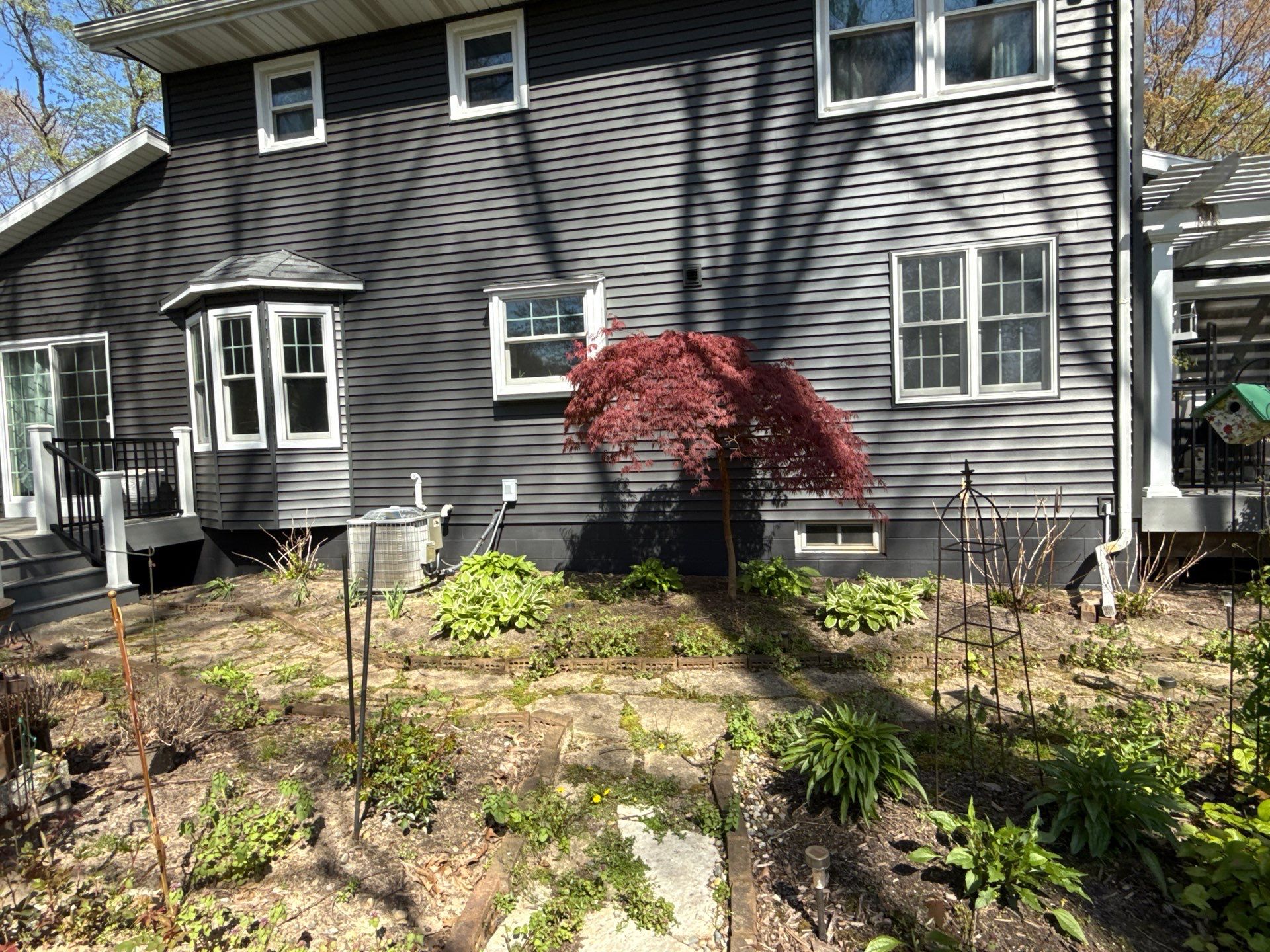 Exterior Foundation Painting in Muskegon Michigan by Gordon Painting