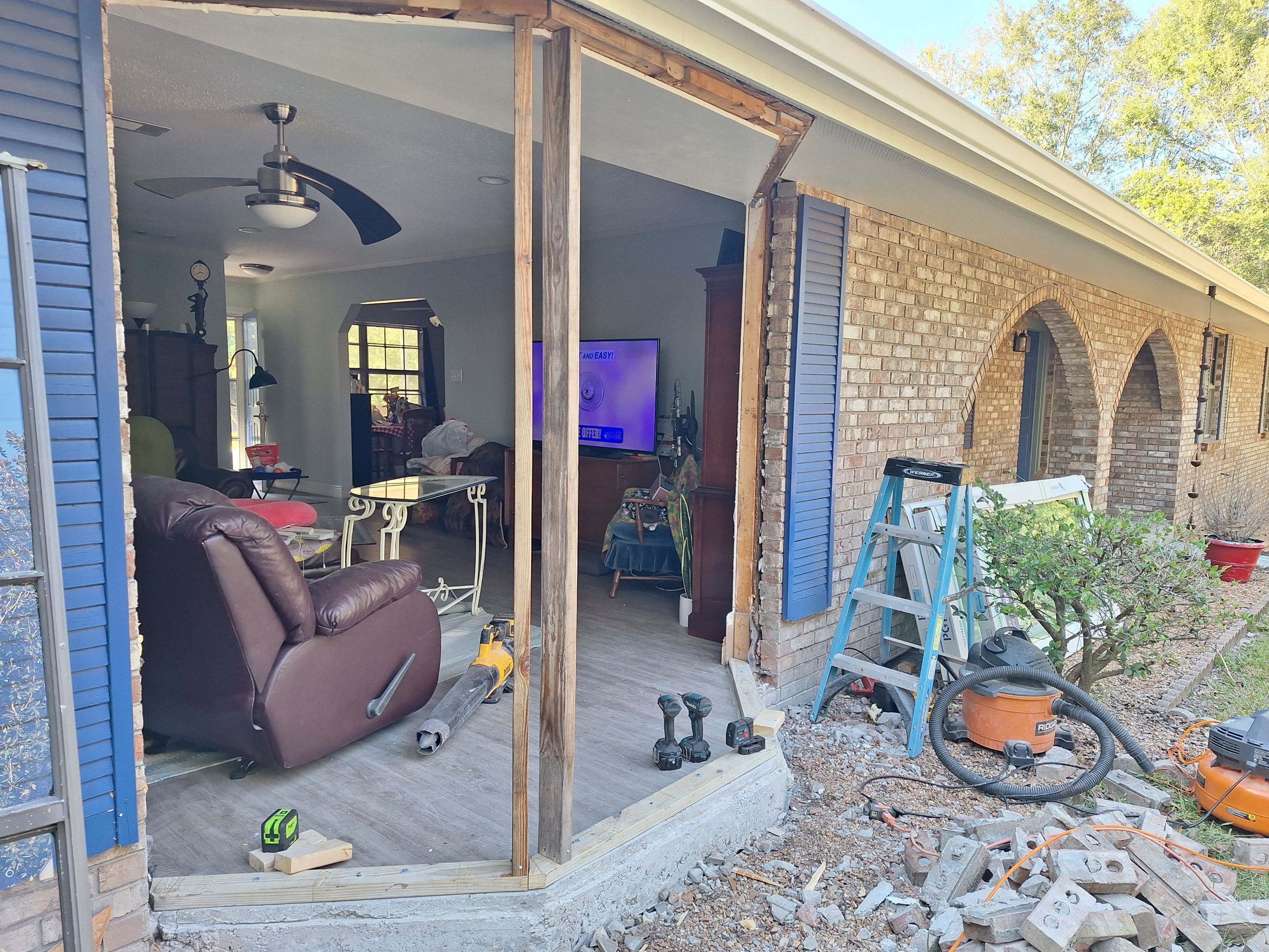 Fortified Roof and Porch Addition by Husband Roofing & Contracting