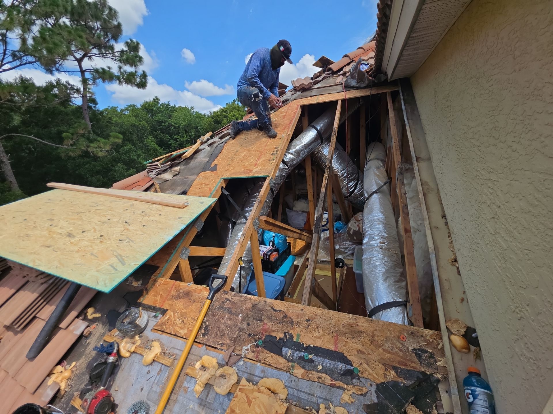 Another Roof Is Being FORTIFIED in Orlando! We're On Our Way! by Fortified Roofing Solutions Corp.