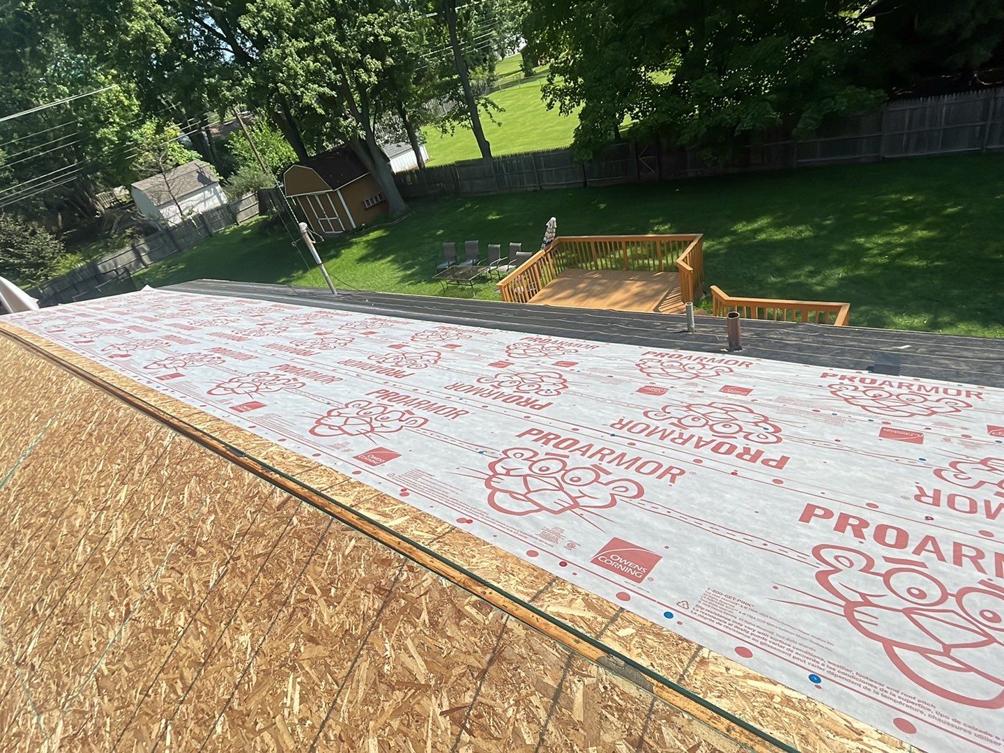 Residential Roofing Installation using Owens Corning by WIW Enterprises Inc